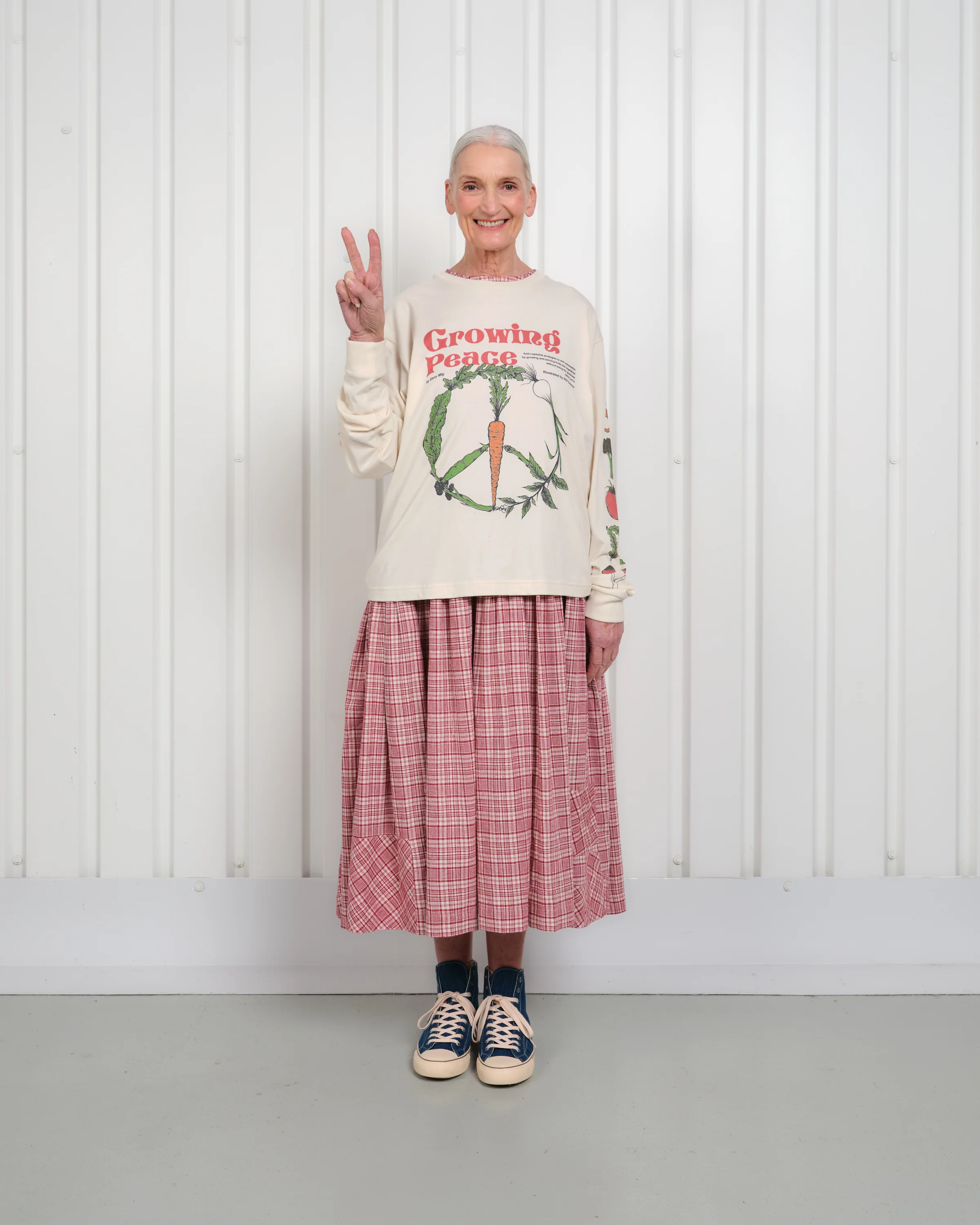 Grateful Tee LS - Growing Peace - Image 3