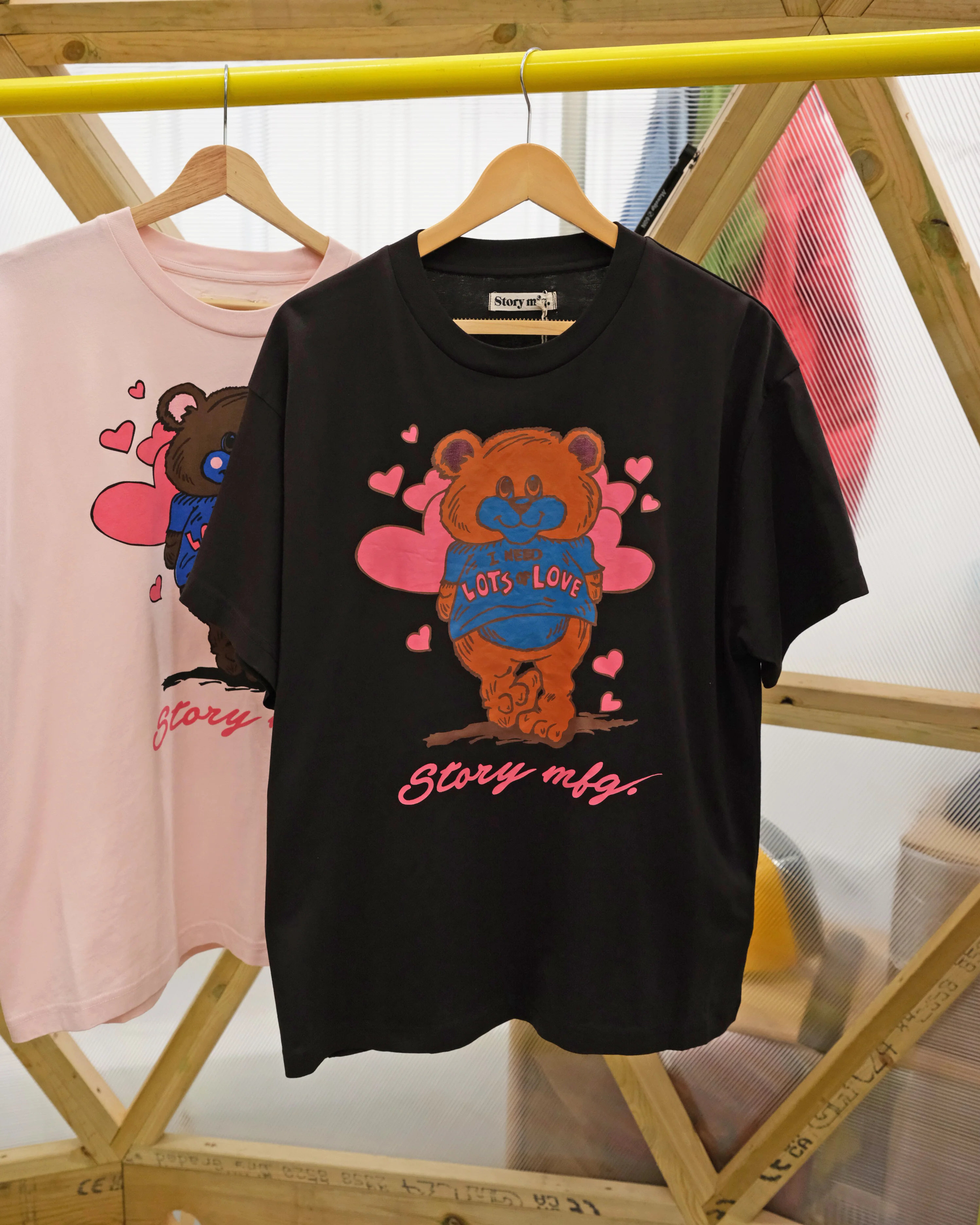 Grateful Tee SS - Black Lots Of Love - Image 2