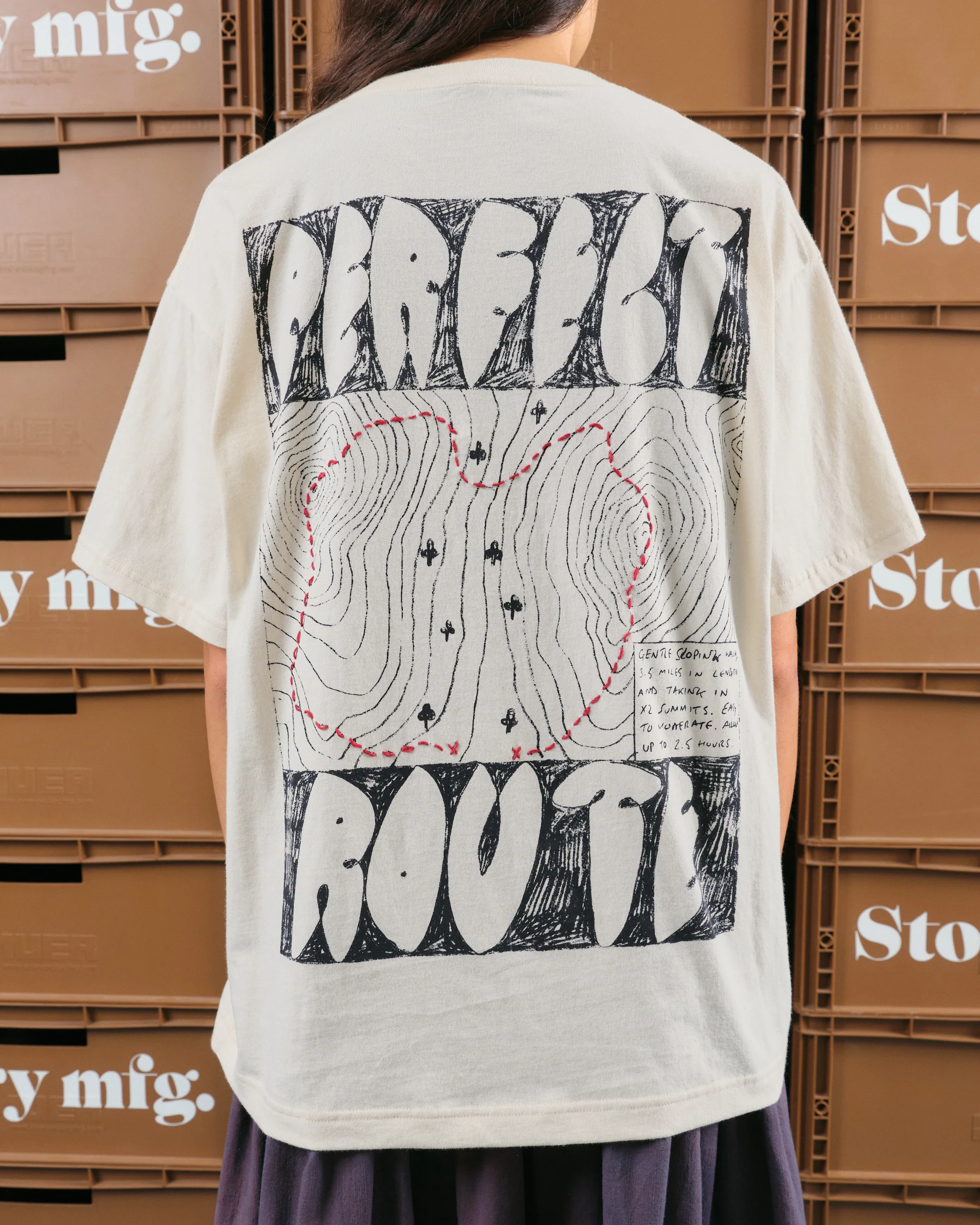 Grateful Tee SS - Ecru Take A Hike - Image 2