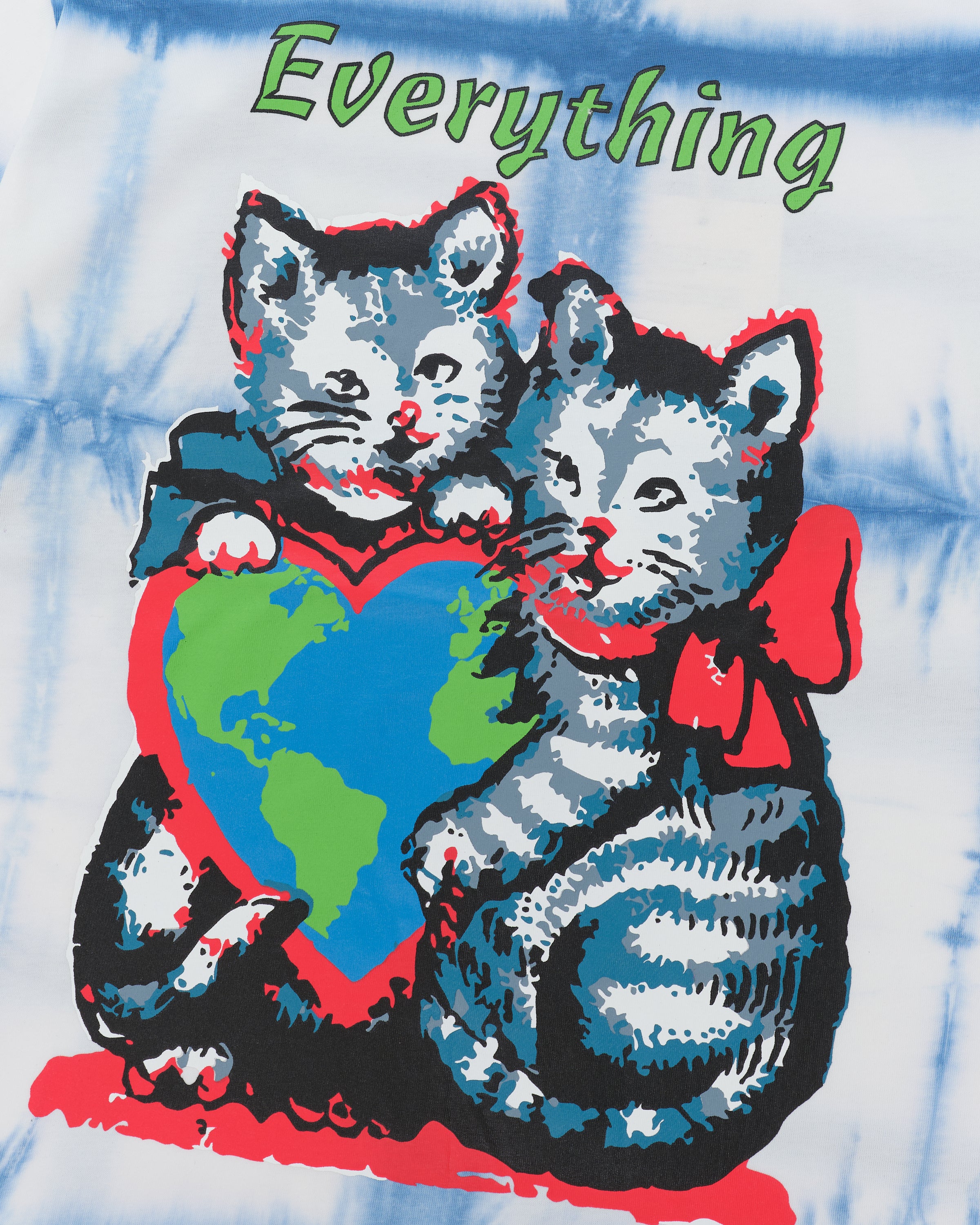 Grateful Tee SS - Indigo Kitten Courage - Image 5
