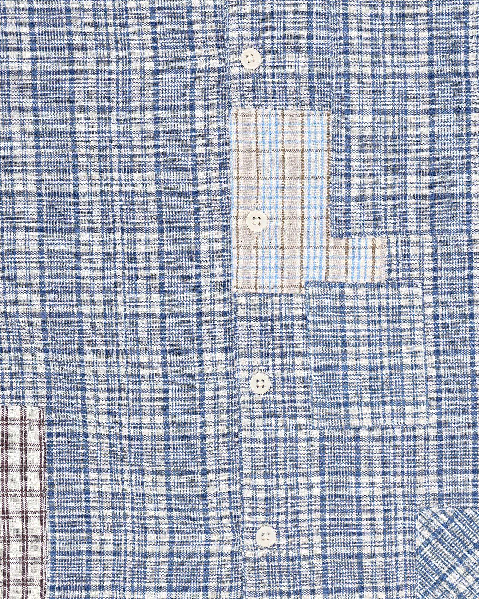 Greetings Shirt LS - Indigo Check Picnic - Image 9