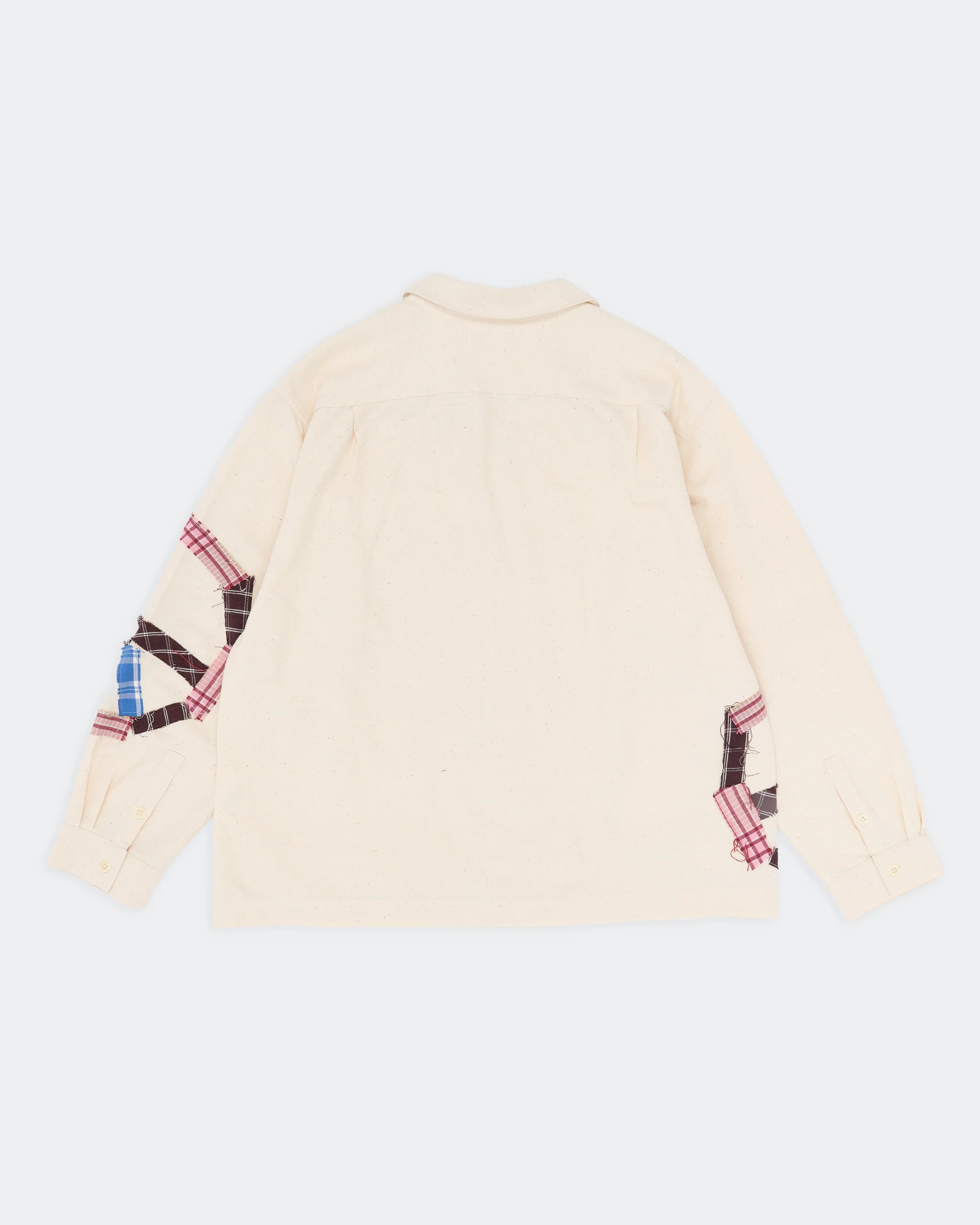 Greetings Shirt LS - Peace Patchwork - Image 9