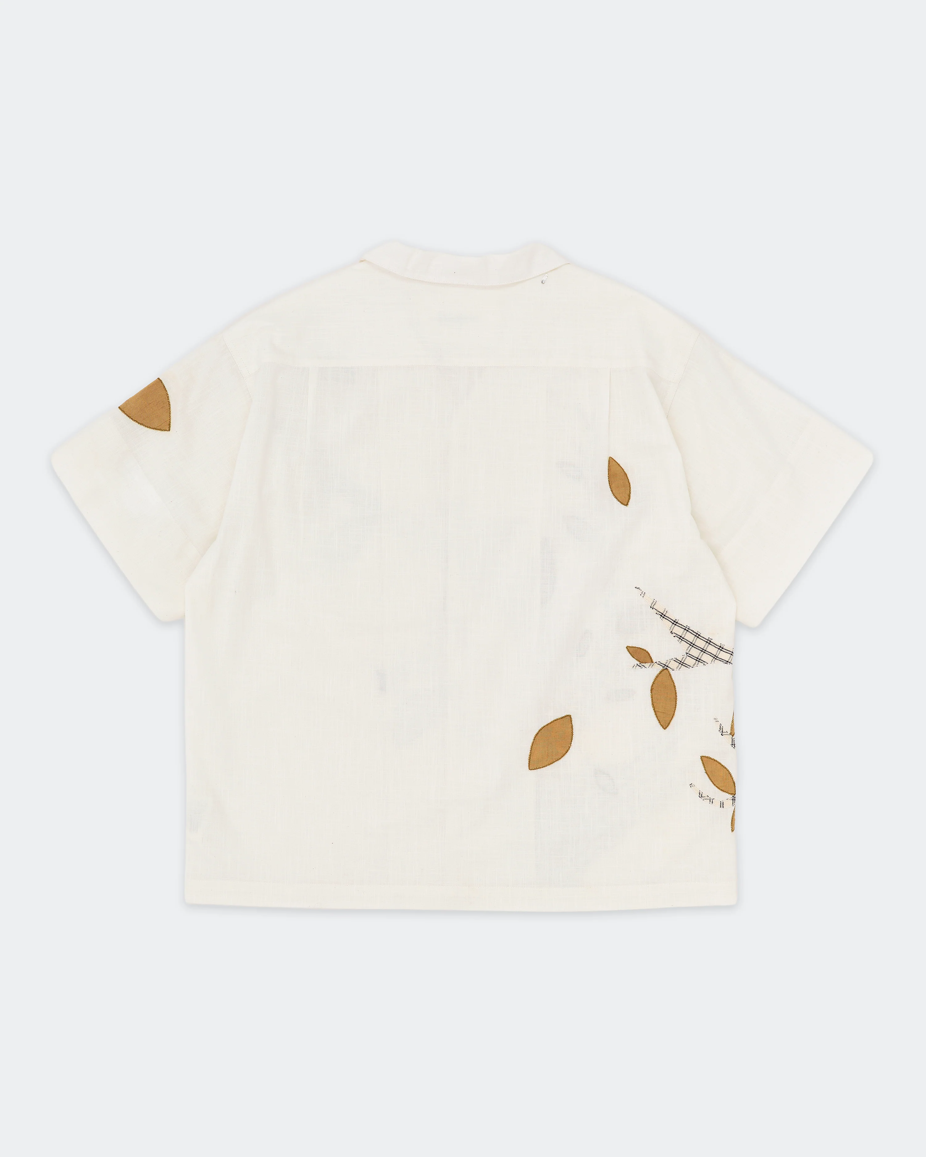 Greetings Shirt SS - Ecru Tree - Image 8