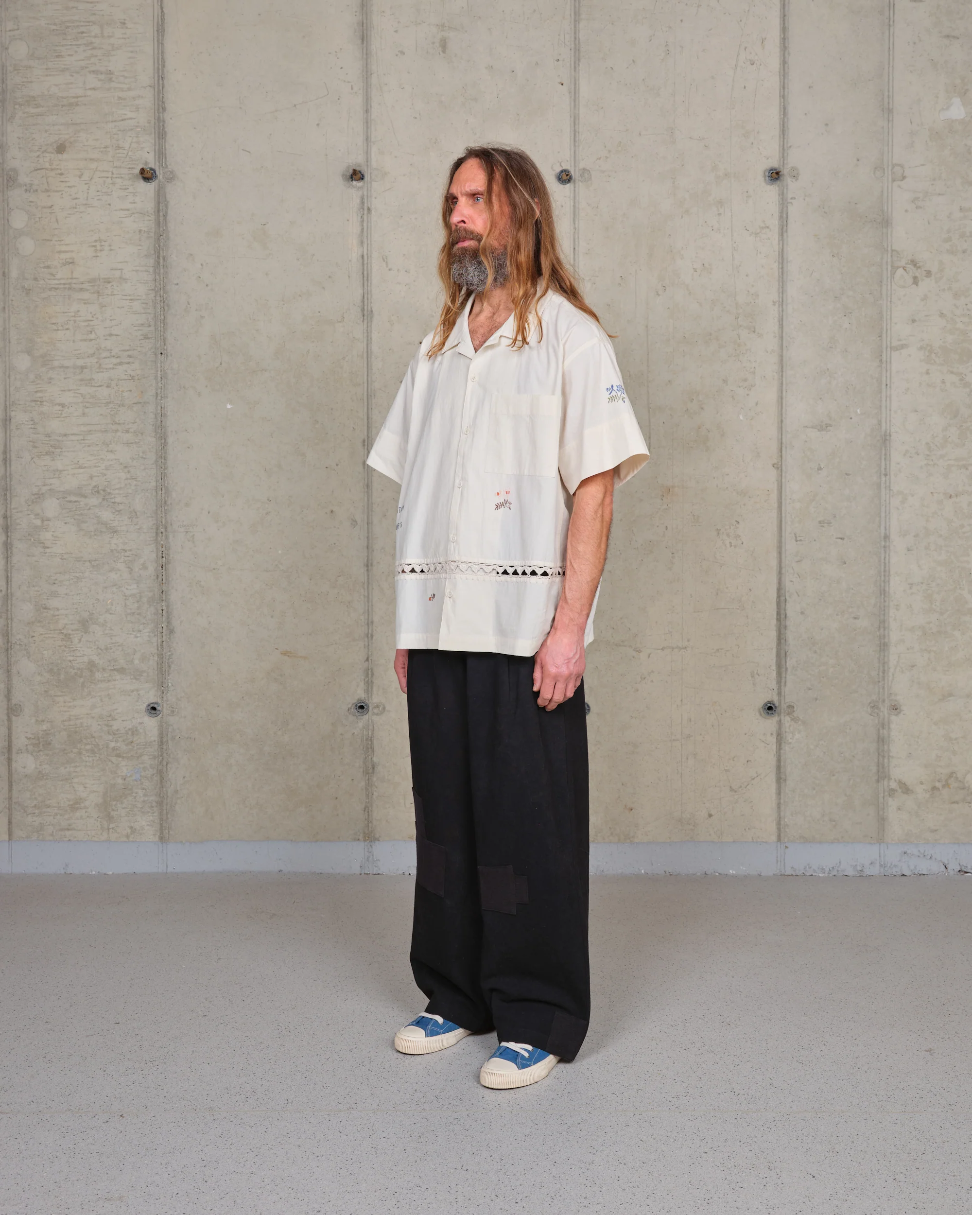Greetings Shirt SS - Interrupted Embroidery - Image 6