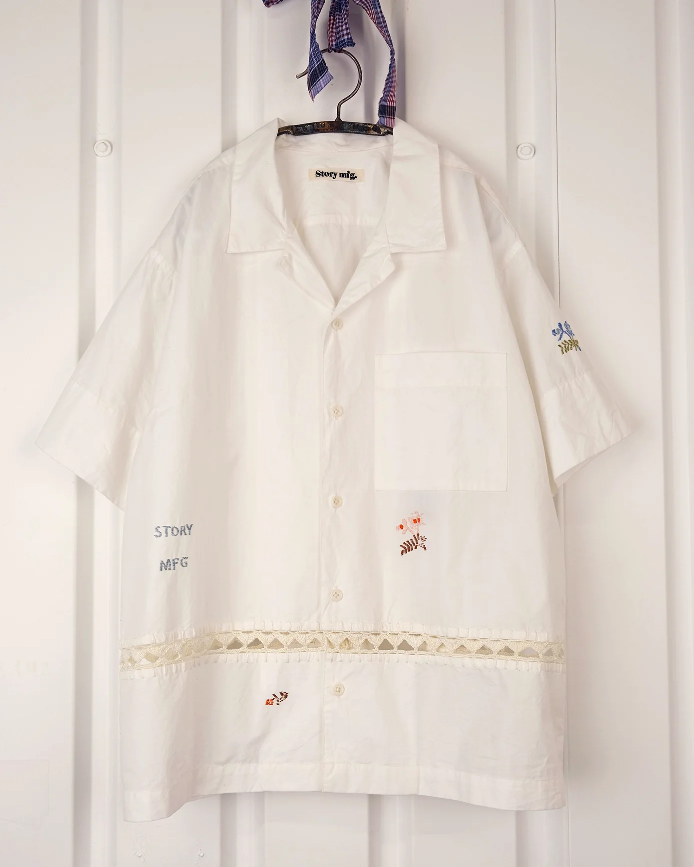 Greetings Shirt SS - Interrupted Embroidery - Image 7