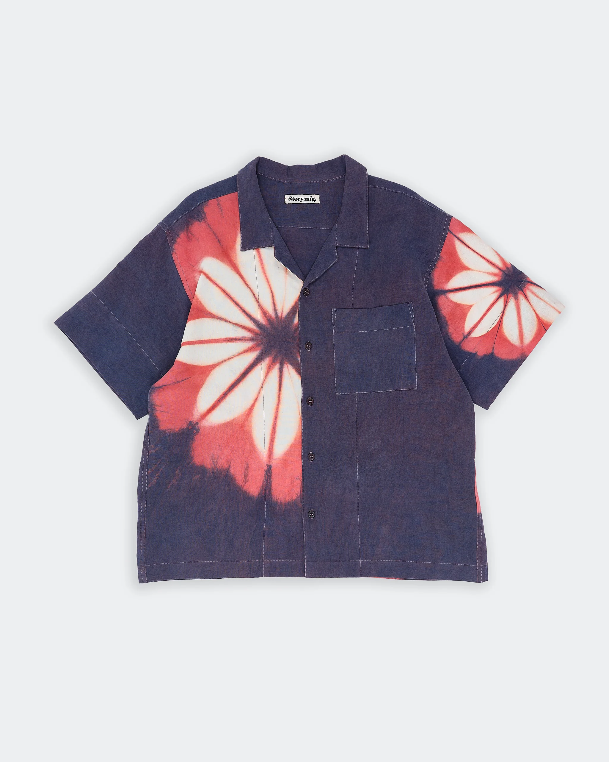 Greetings Shirt SS - Pink Flower Clamp - Image 3