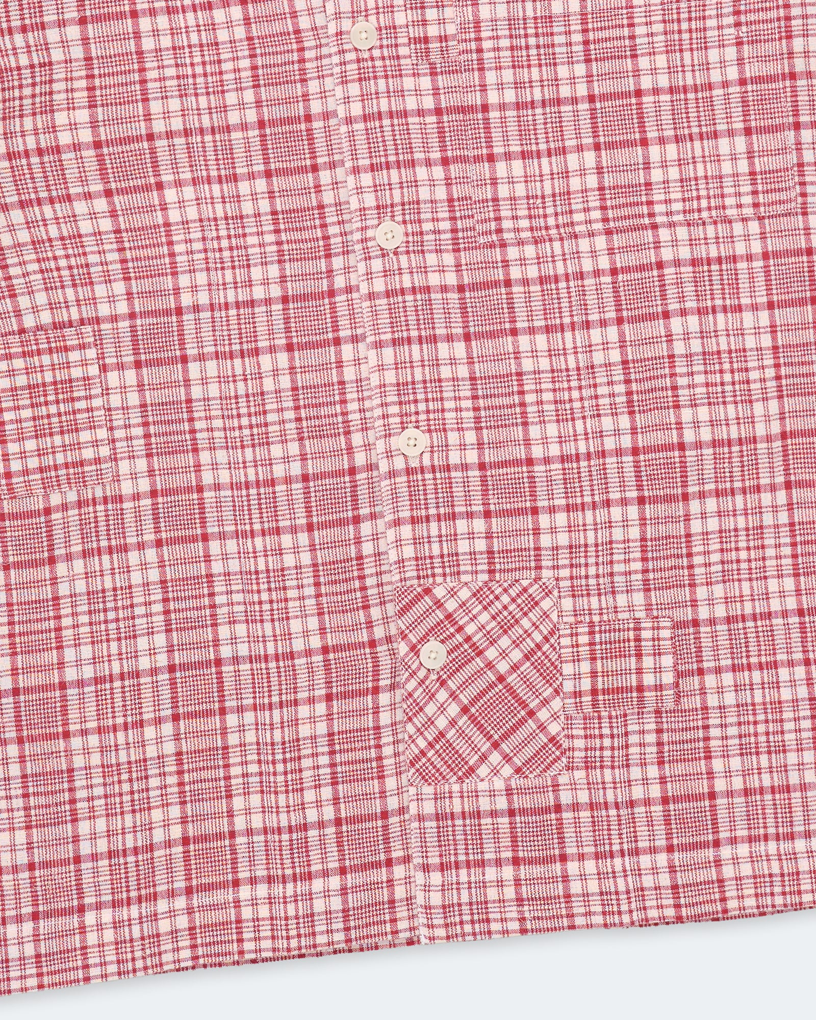 Greetings Shirt SS - Red Check Picnic - Image 5