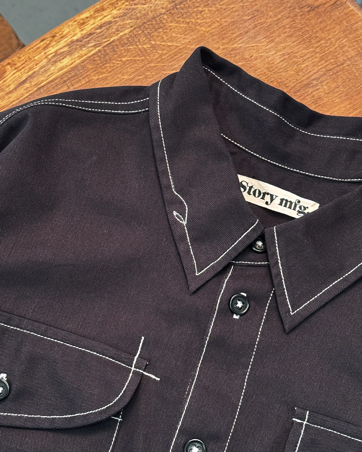 Harvest Shirt - Black Wonky-Wear - Image 5