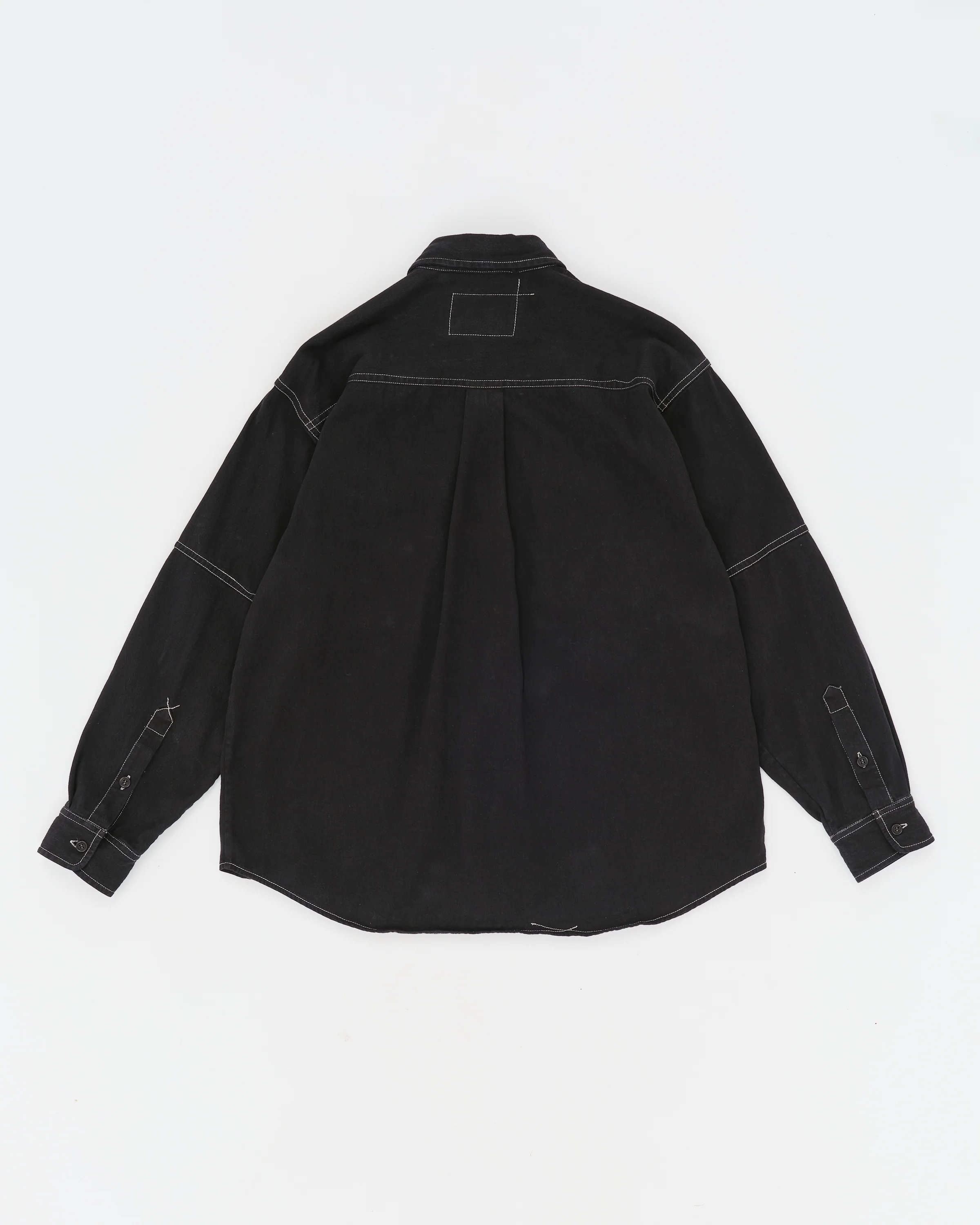 Harvest Shirt - Black Wonky-Wear - Image 9