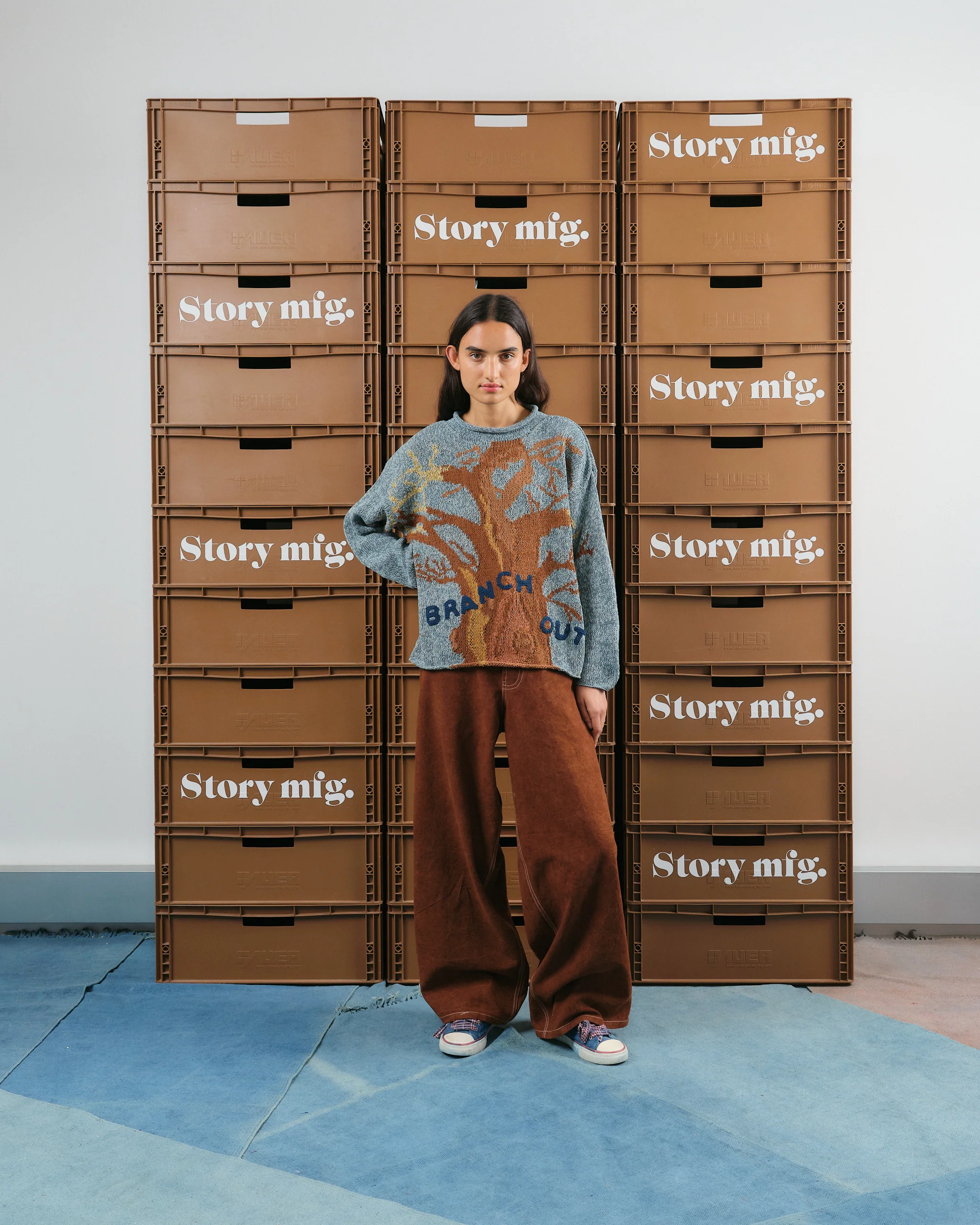 Home Pants - Brown Wonky-Wear - Image 5