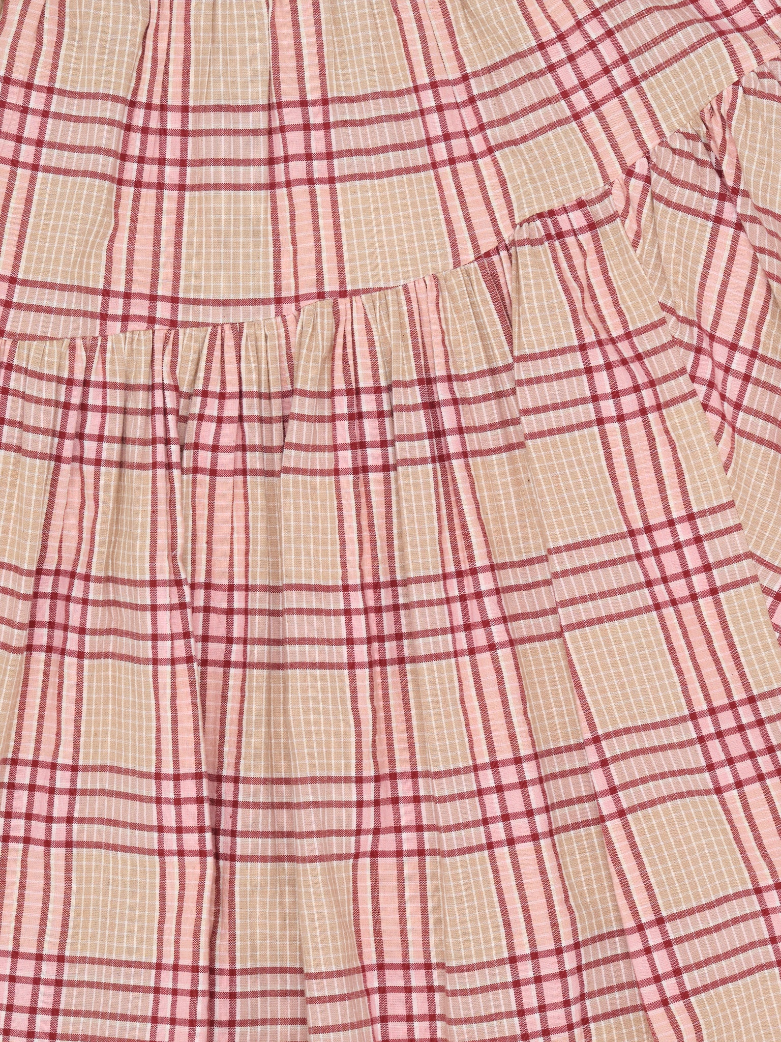 Juniper Skirt - Flora Check Handloom - Image 8