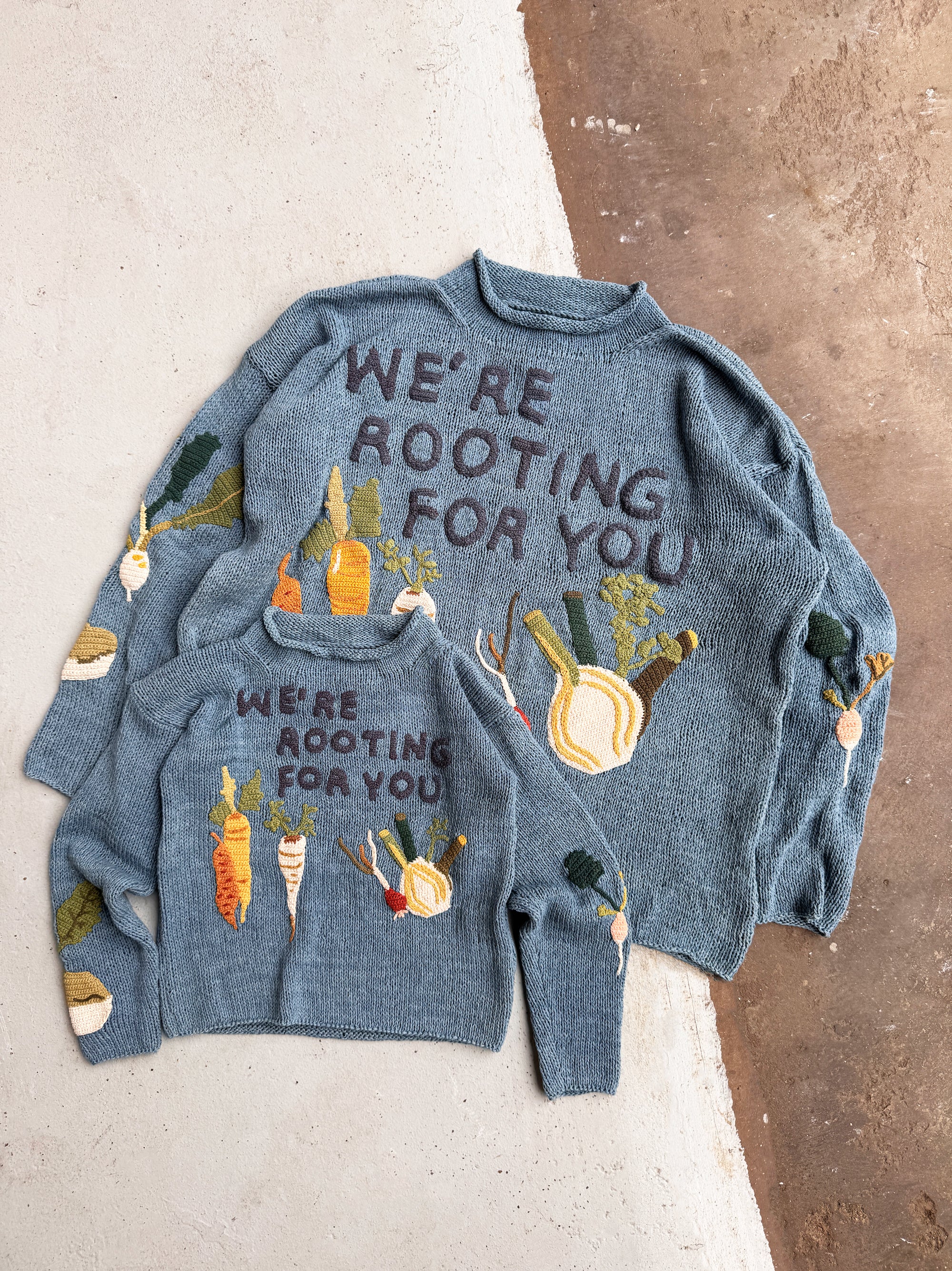 Kids Twinsun Knit Rollneck - Rooting For You - Image 6