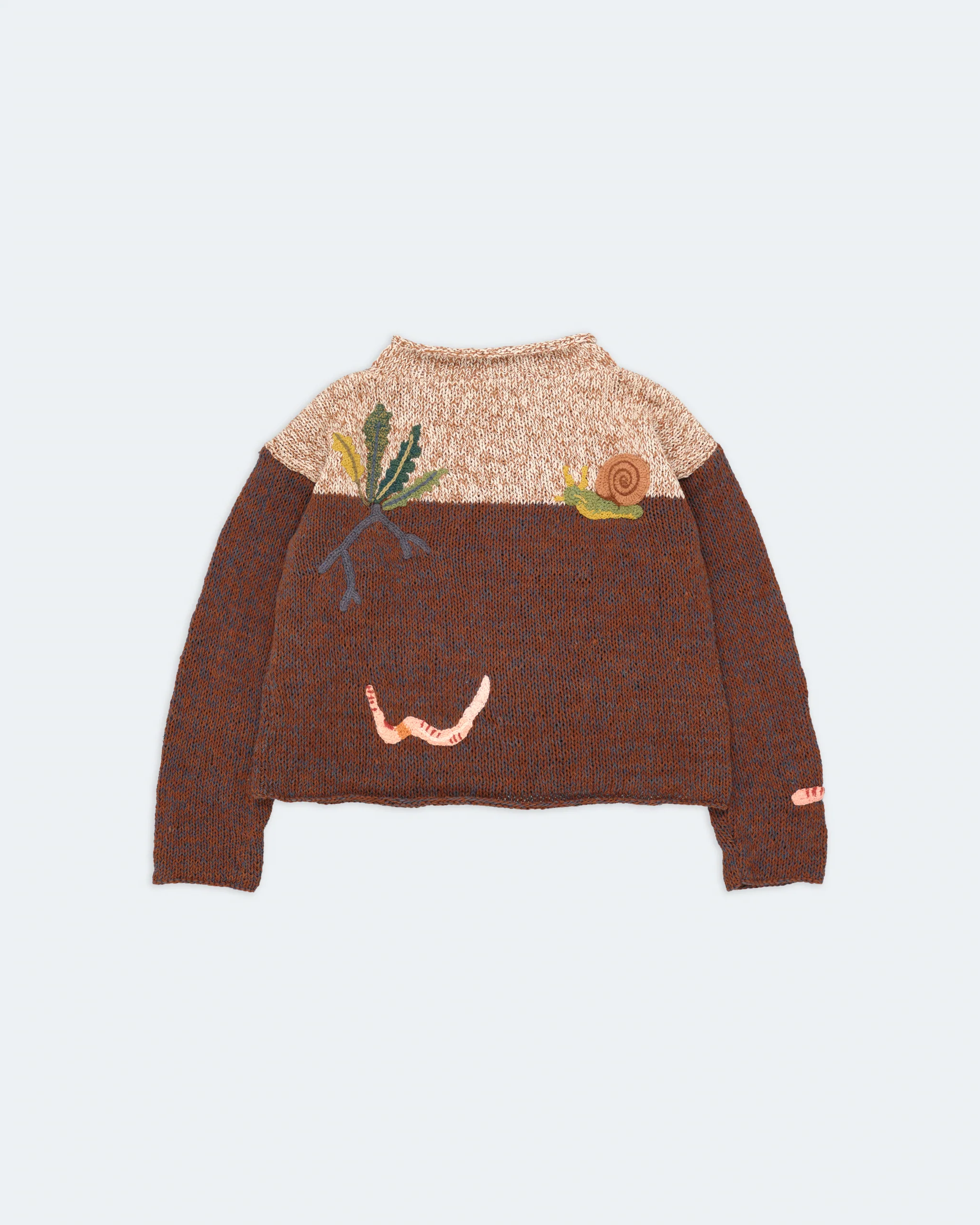 Kids Twinsun Knit Rollneck - Soil Mates - Image 9