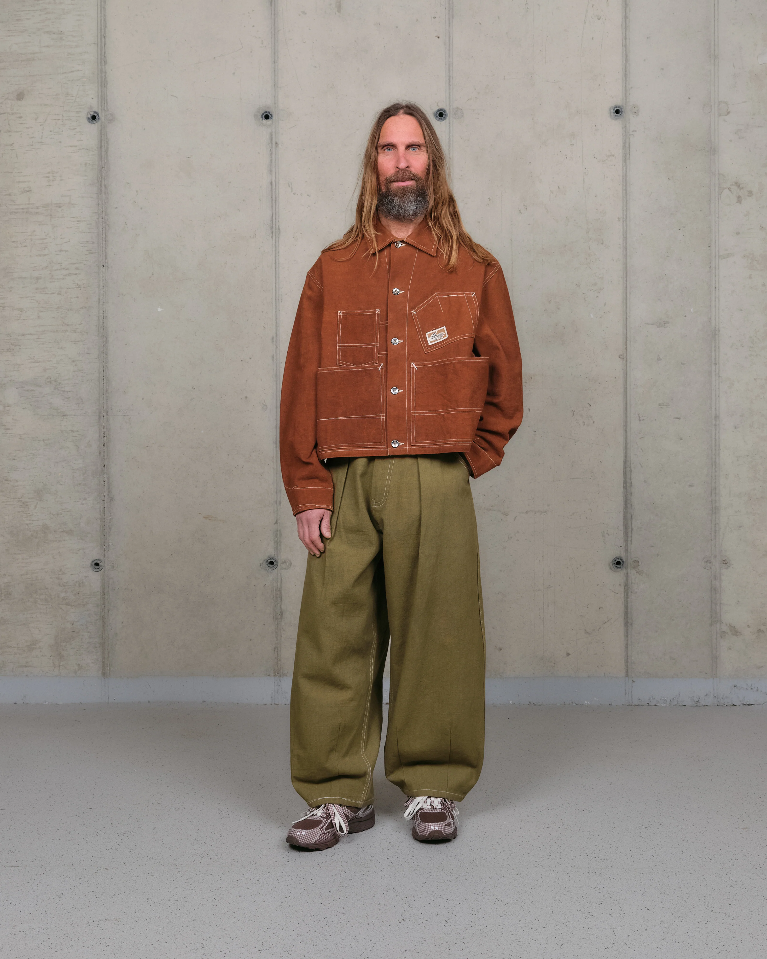 Lush Pants - Olive Wonky-Wear - Image 6