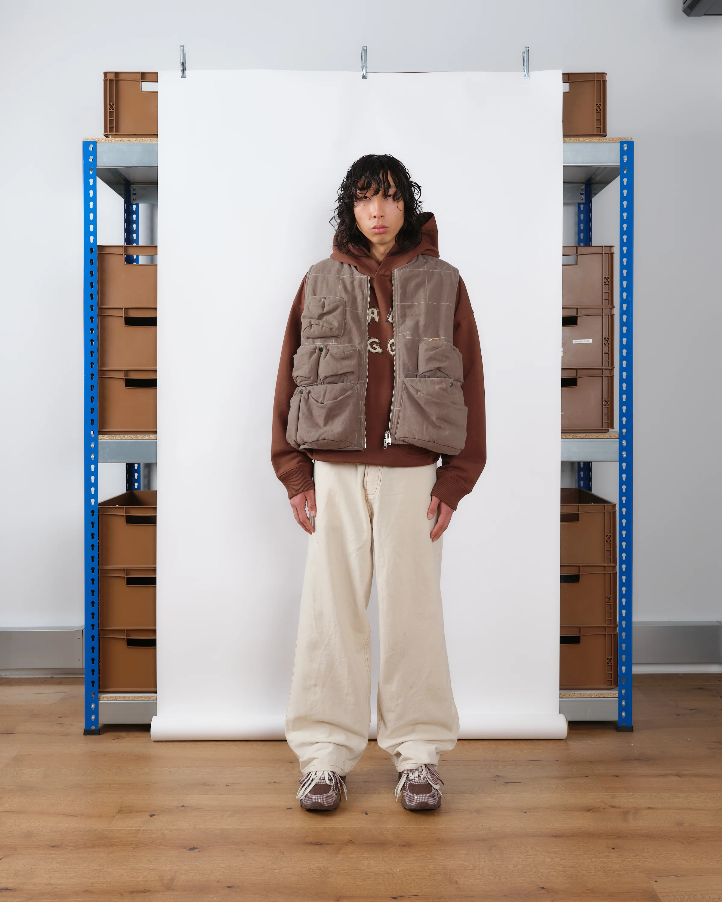 Mitten Hoodie - Brown Tree Hugger - Image 5
