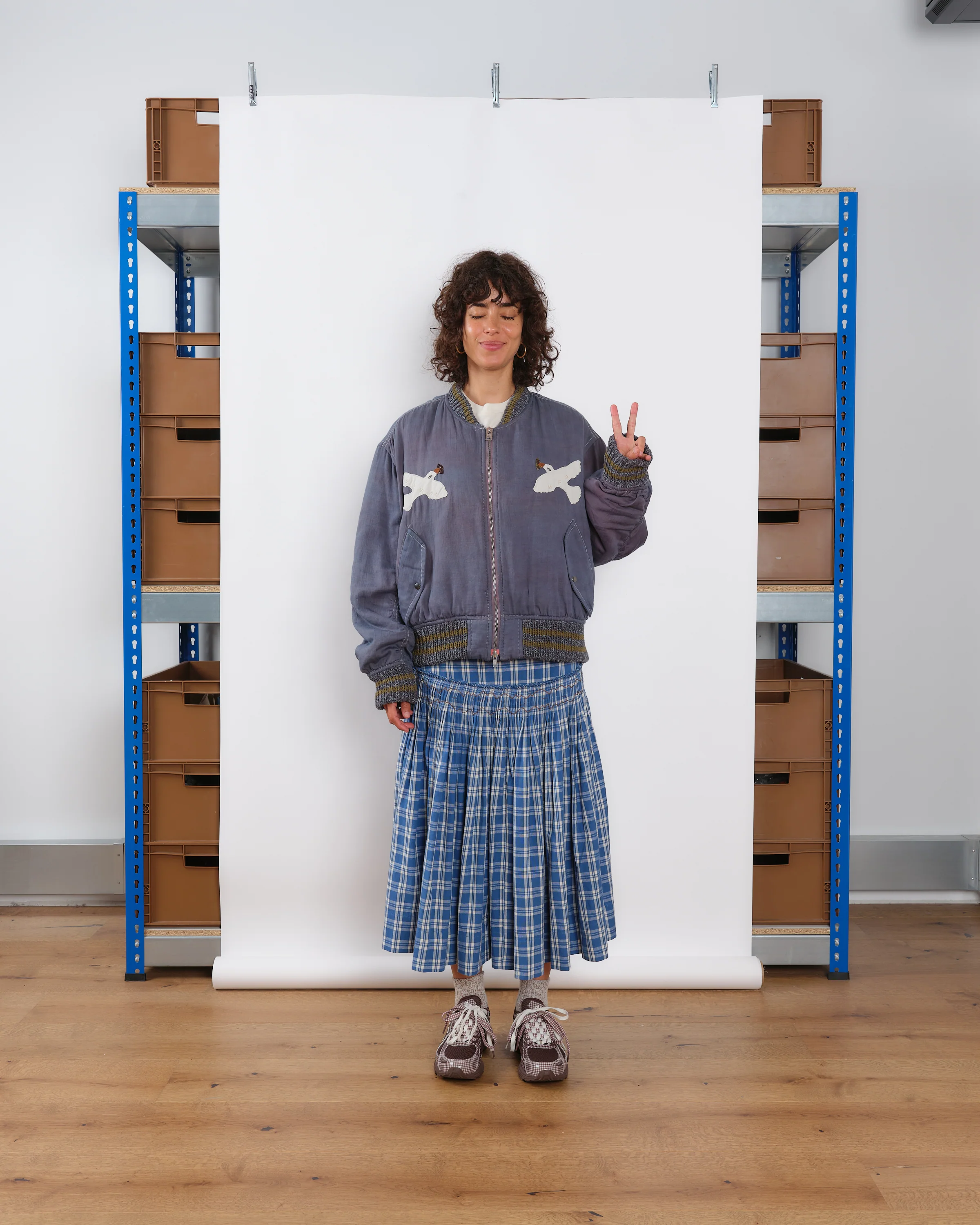 Nest Skirt - Country Check - Image 2