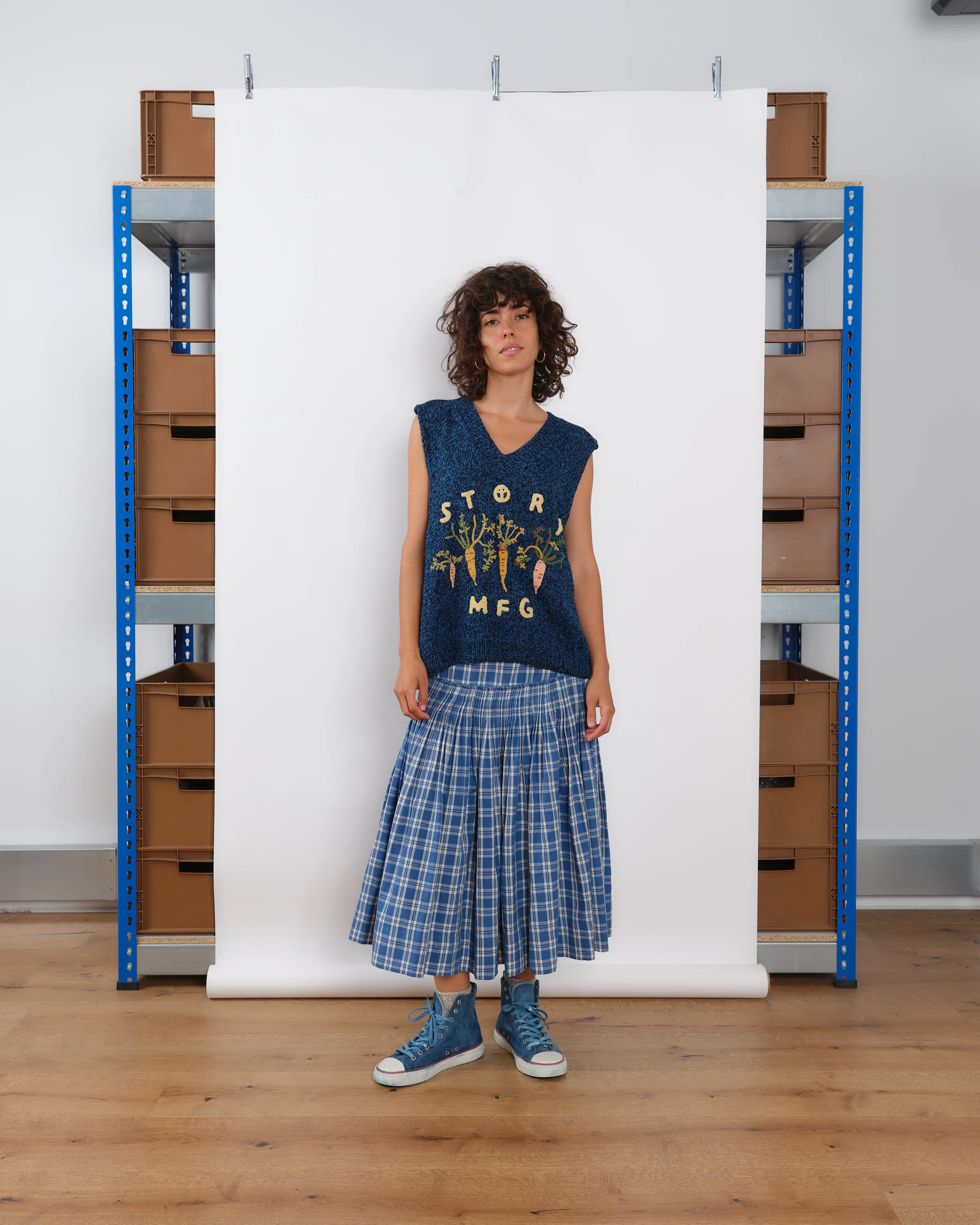 Nest Skirt - Country Check - Image 6