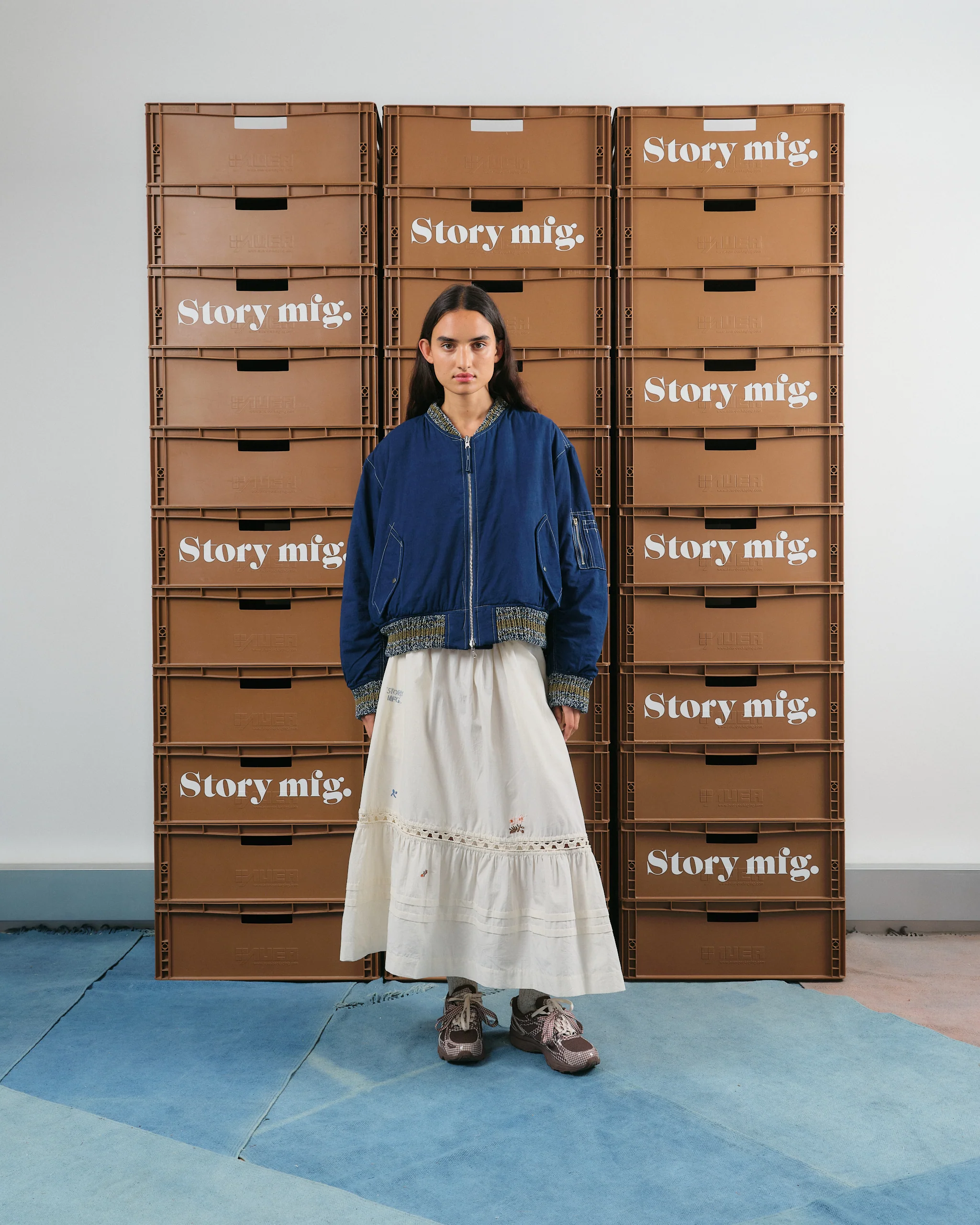Nutmeg Skirt - Interrupted Embroidery - Image 5
