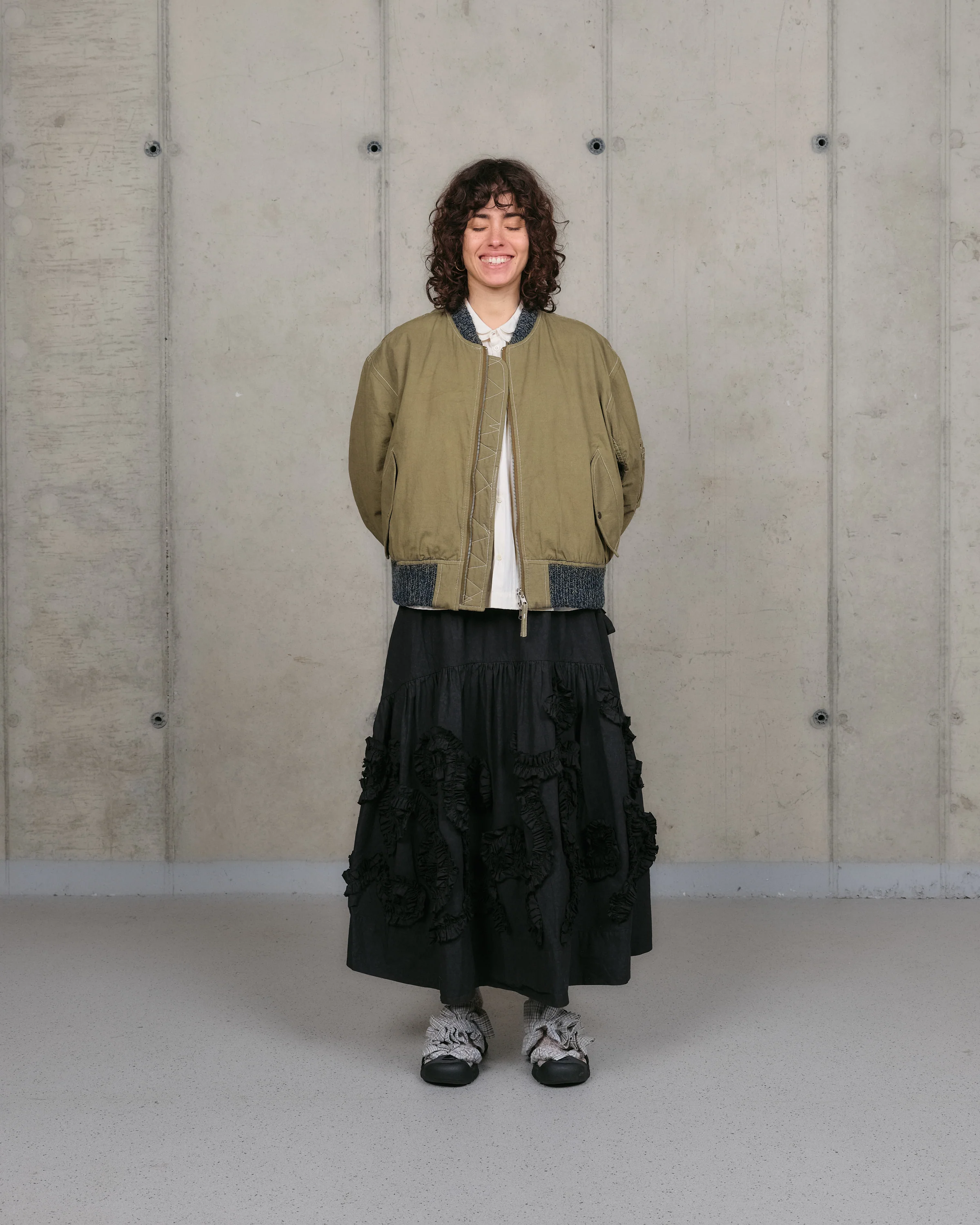 Orbit Skirt - Black Fossil - Image 10