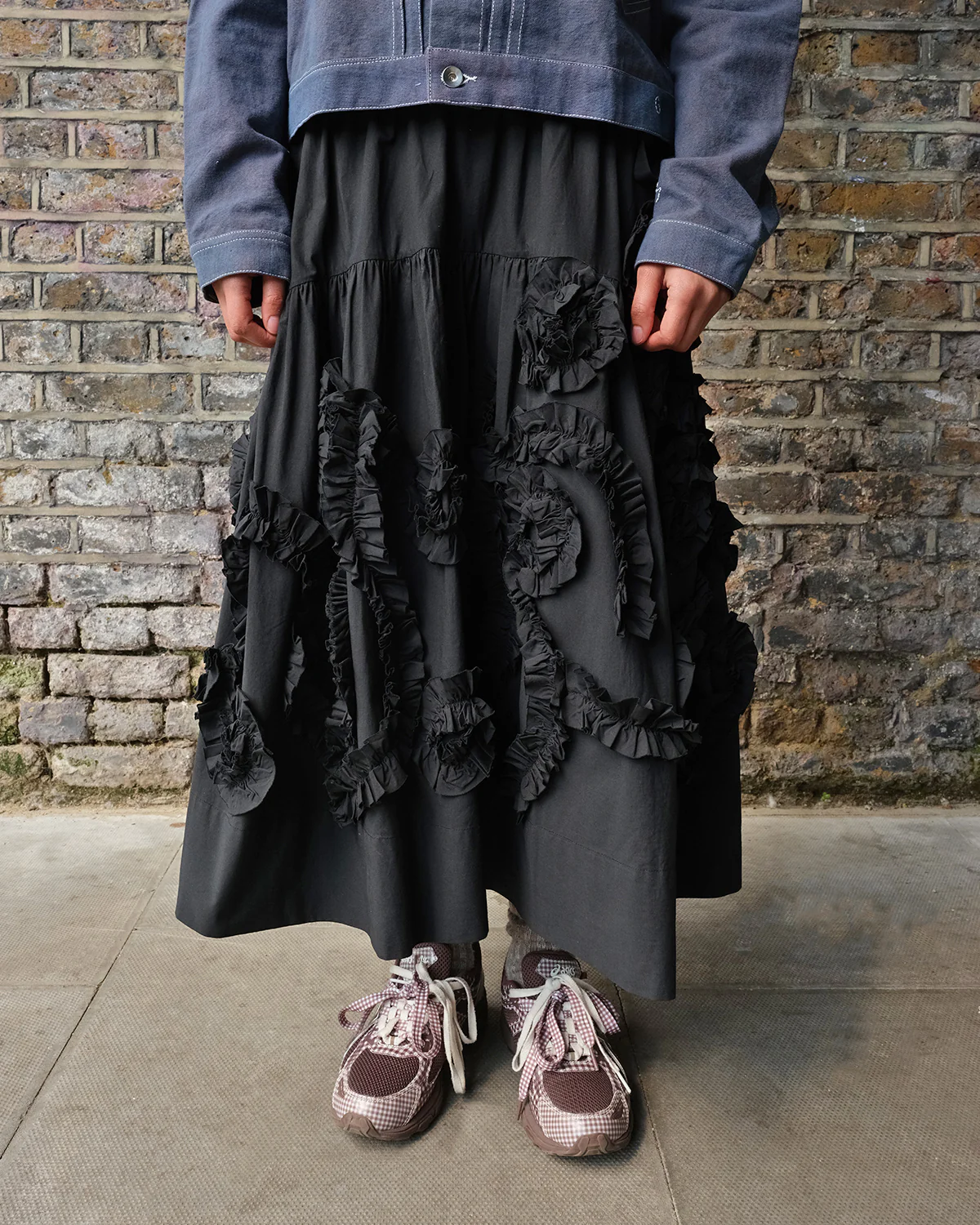 Orbit Skirt - Black Fossil - Image 9