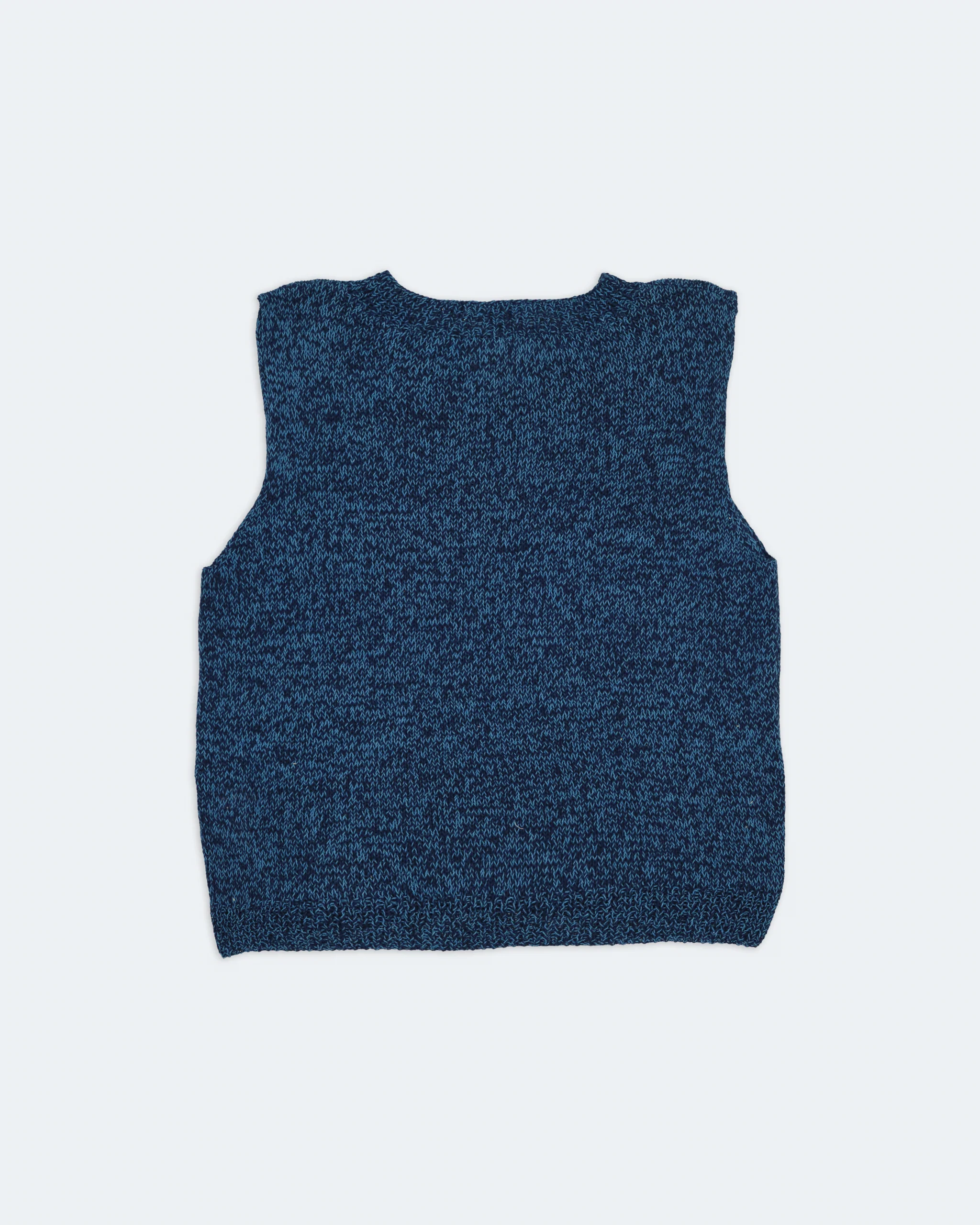 Party Knit Vest - Indigo Carrots - Image 8