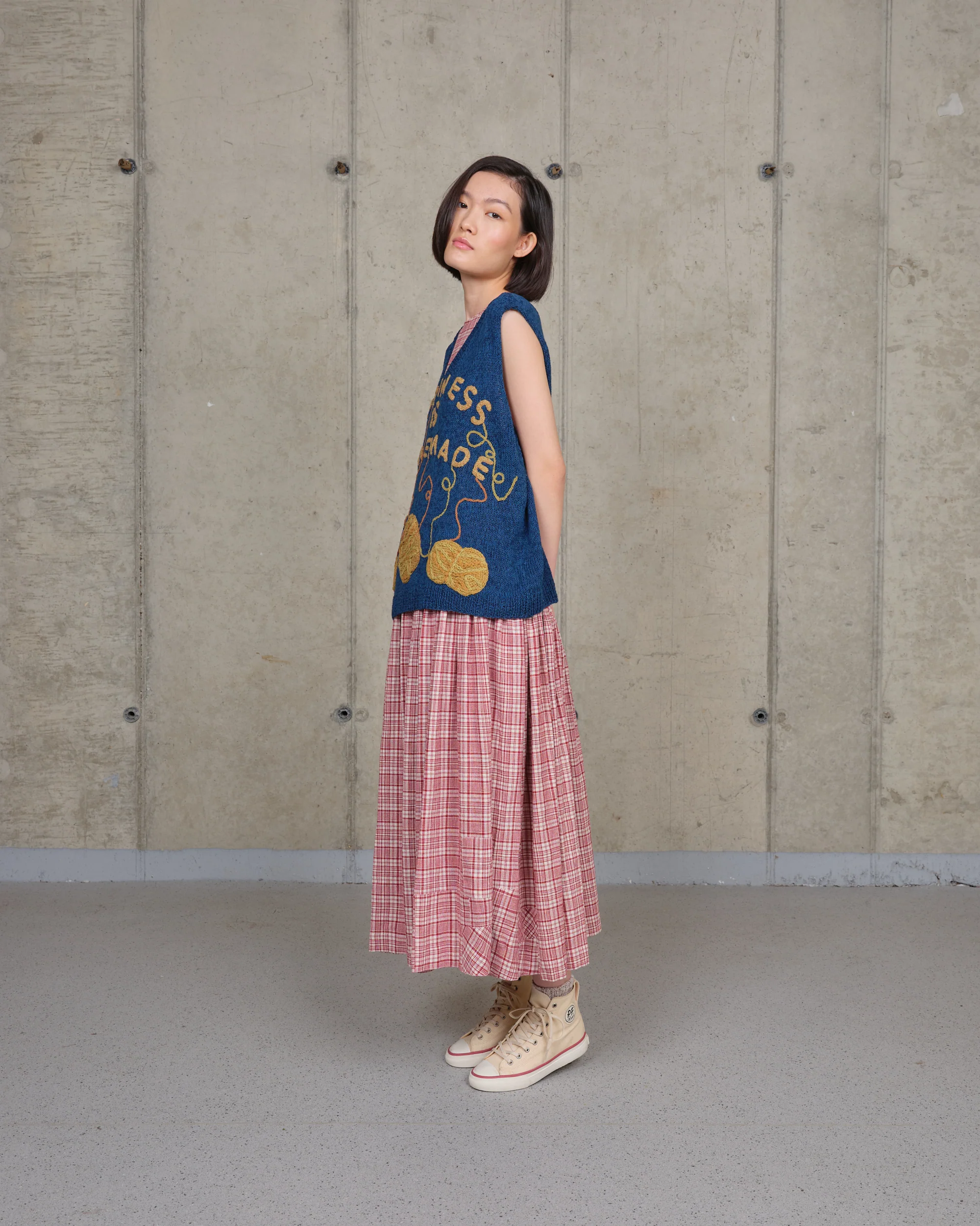 Party Knit Vest - Indigo Homemade - Image 7