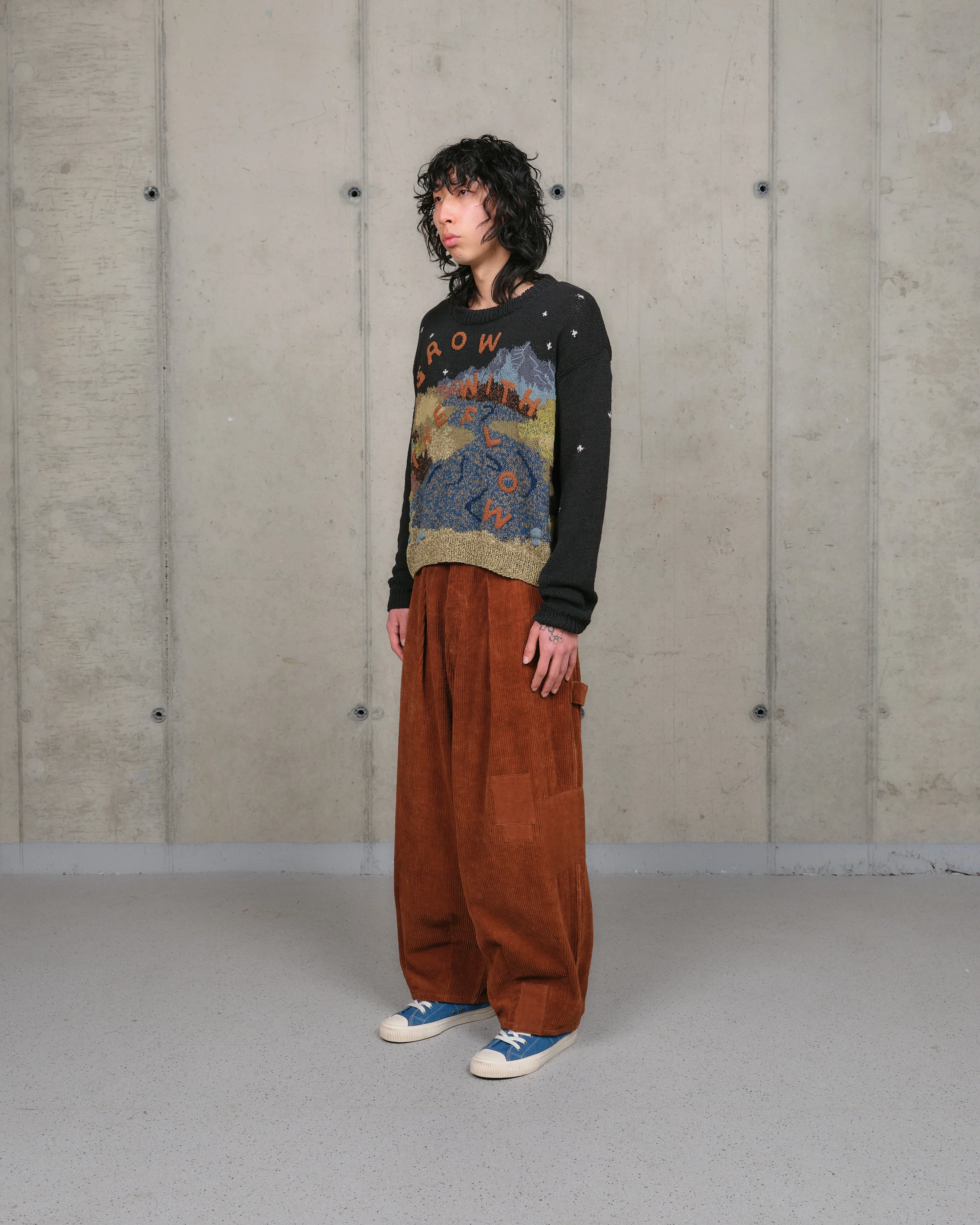 Piper Knit Jumper - Black Grow With The Flow - Image 5