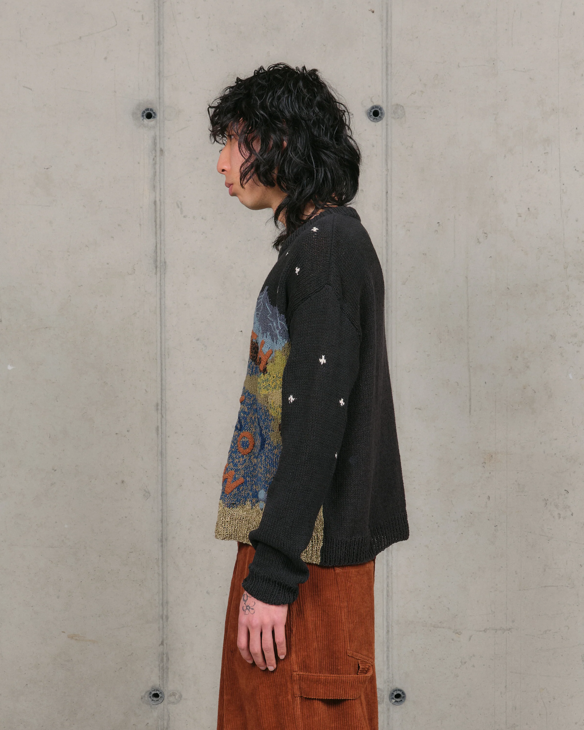 Piper Knit Jumper - Black Grow With The Flow - Image 6