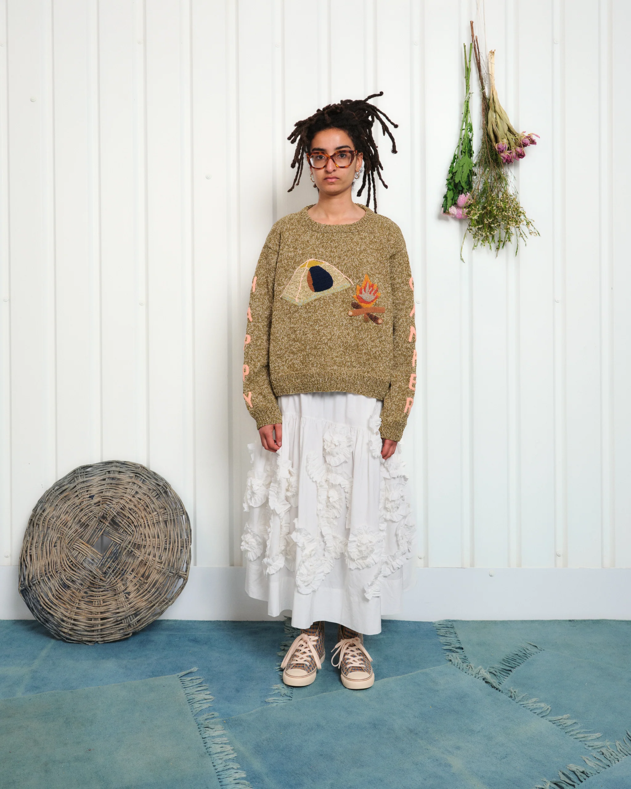 Piper Knit Jumper - Happy Camper - Image 2