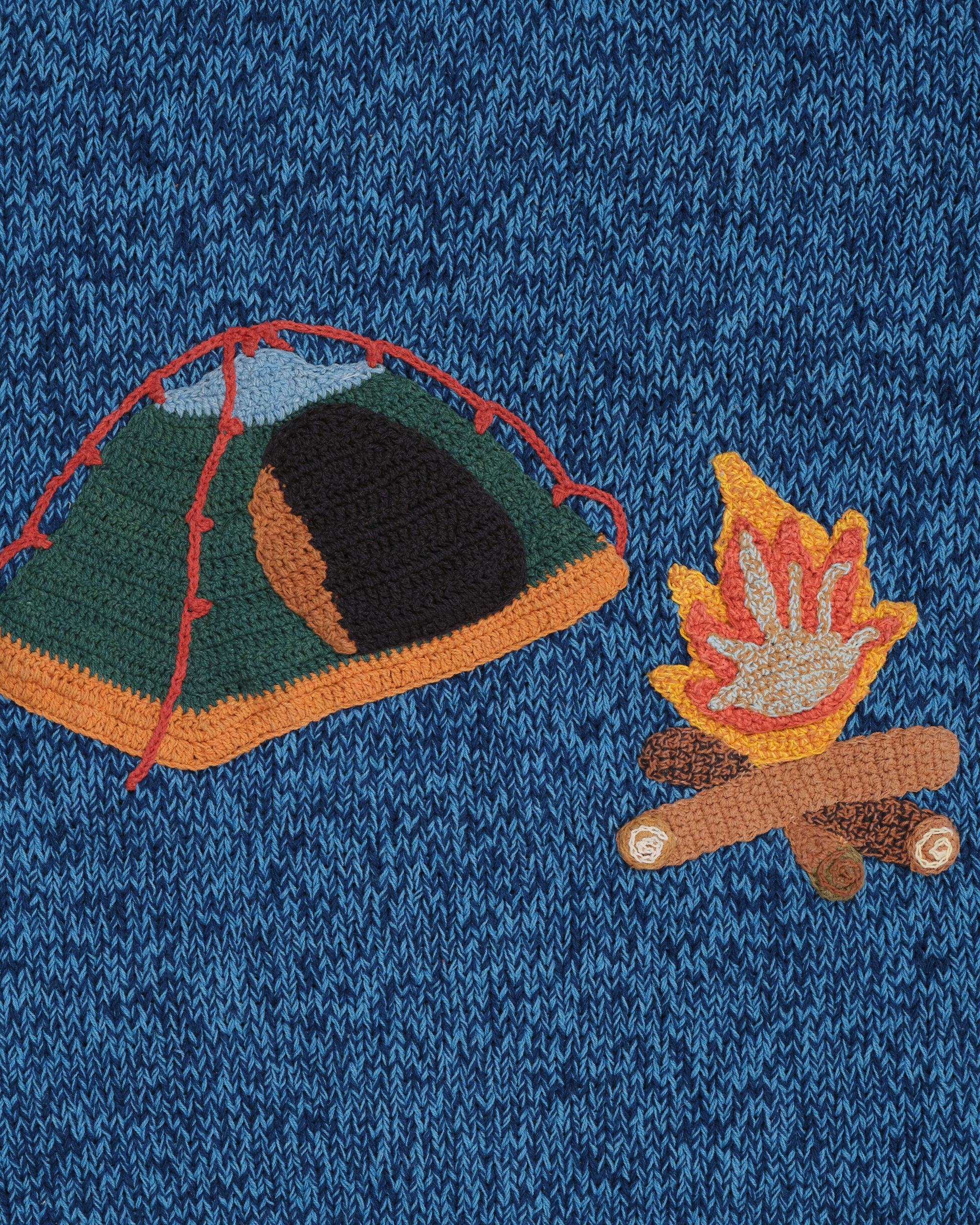 Piper Knit Jumper - Happy Camper Indigo - Image 8