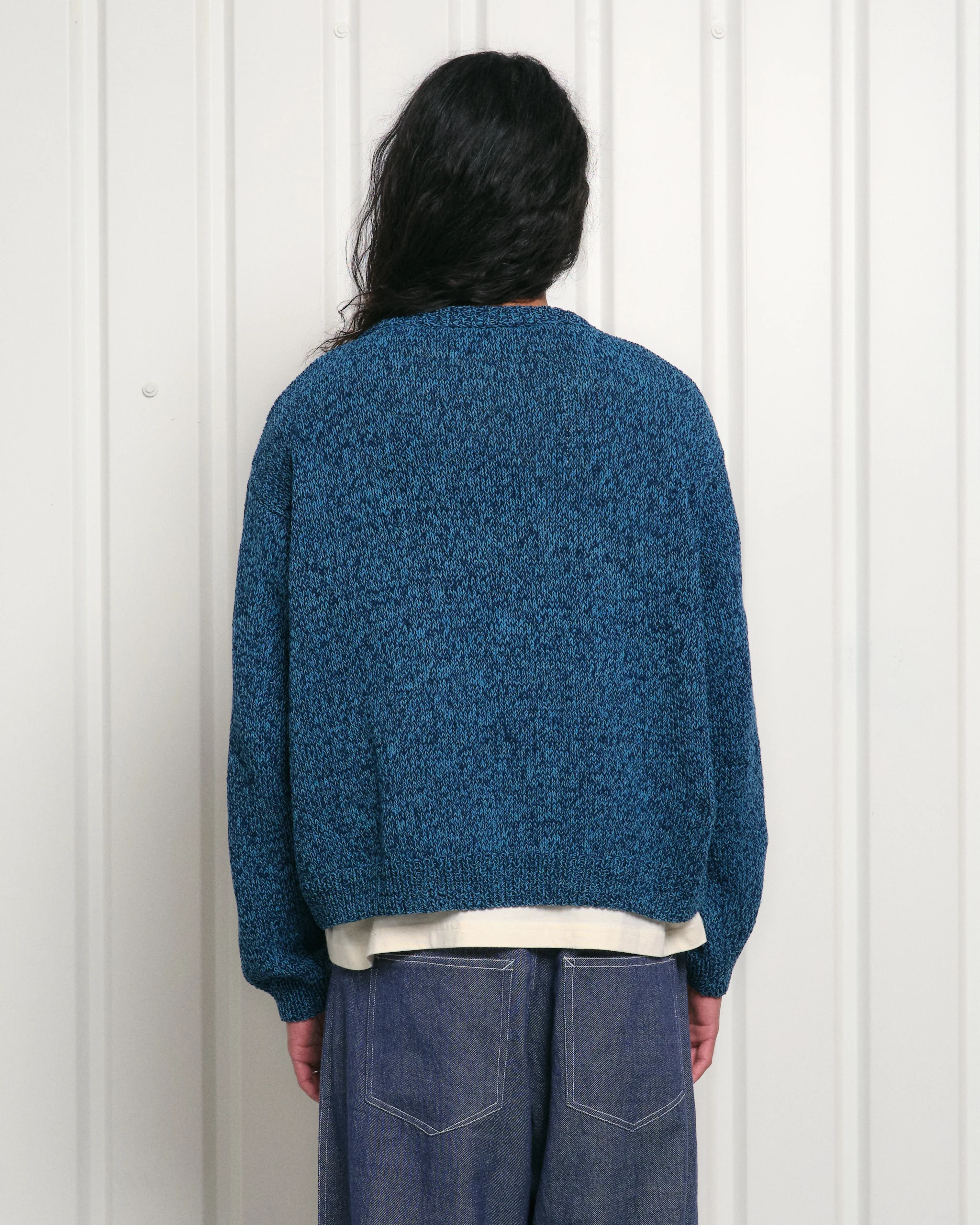 Piper Knit Jumper - Happy Camper Indigo - Image 9