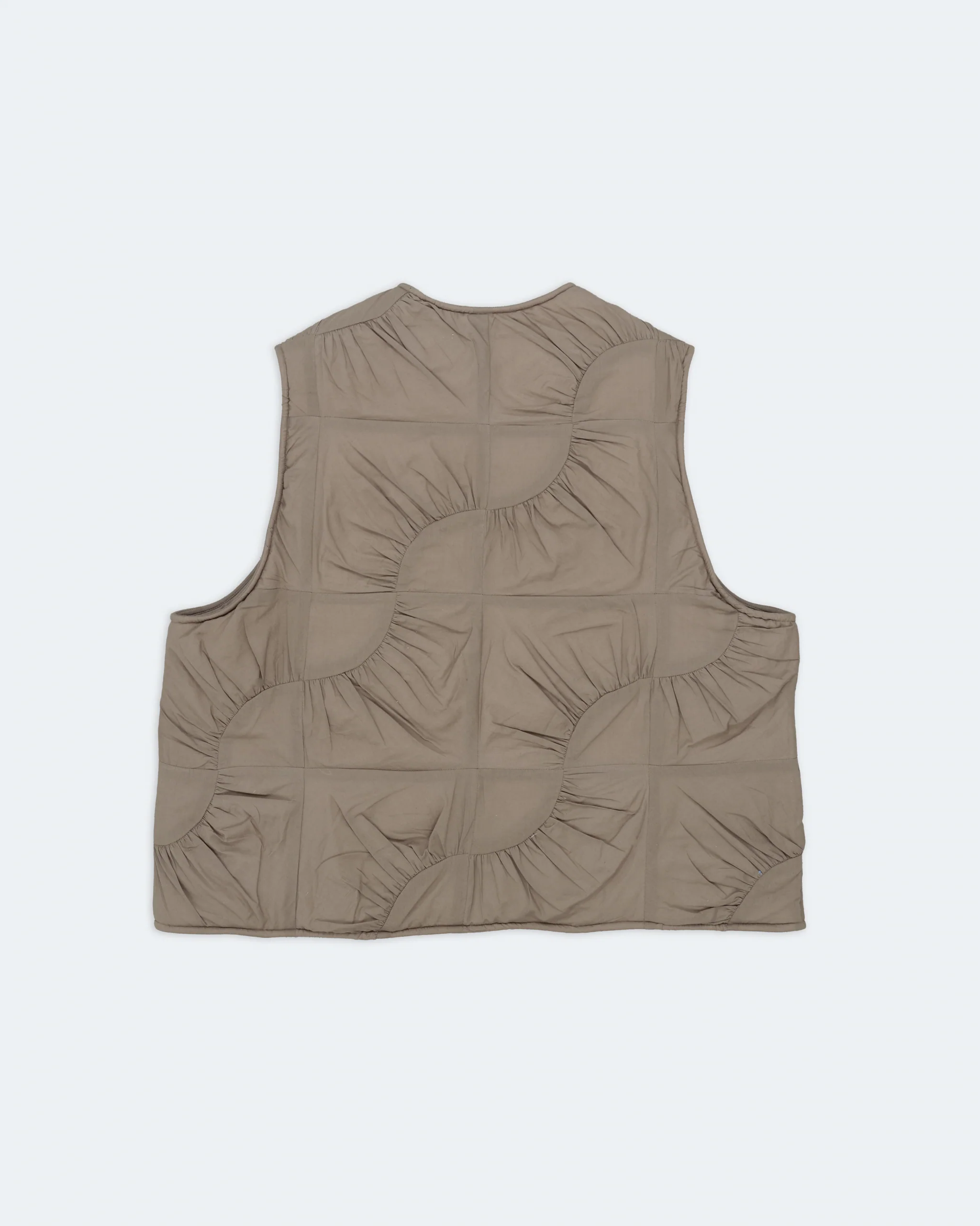 Pluto Vest - Khaki Wandering Patchwork - Image 10