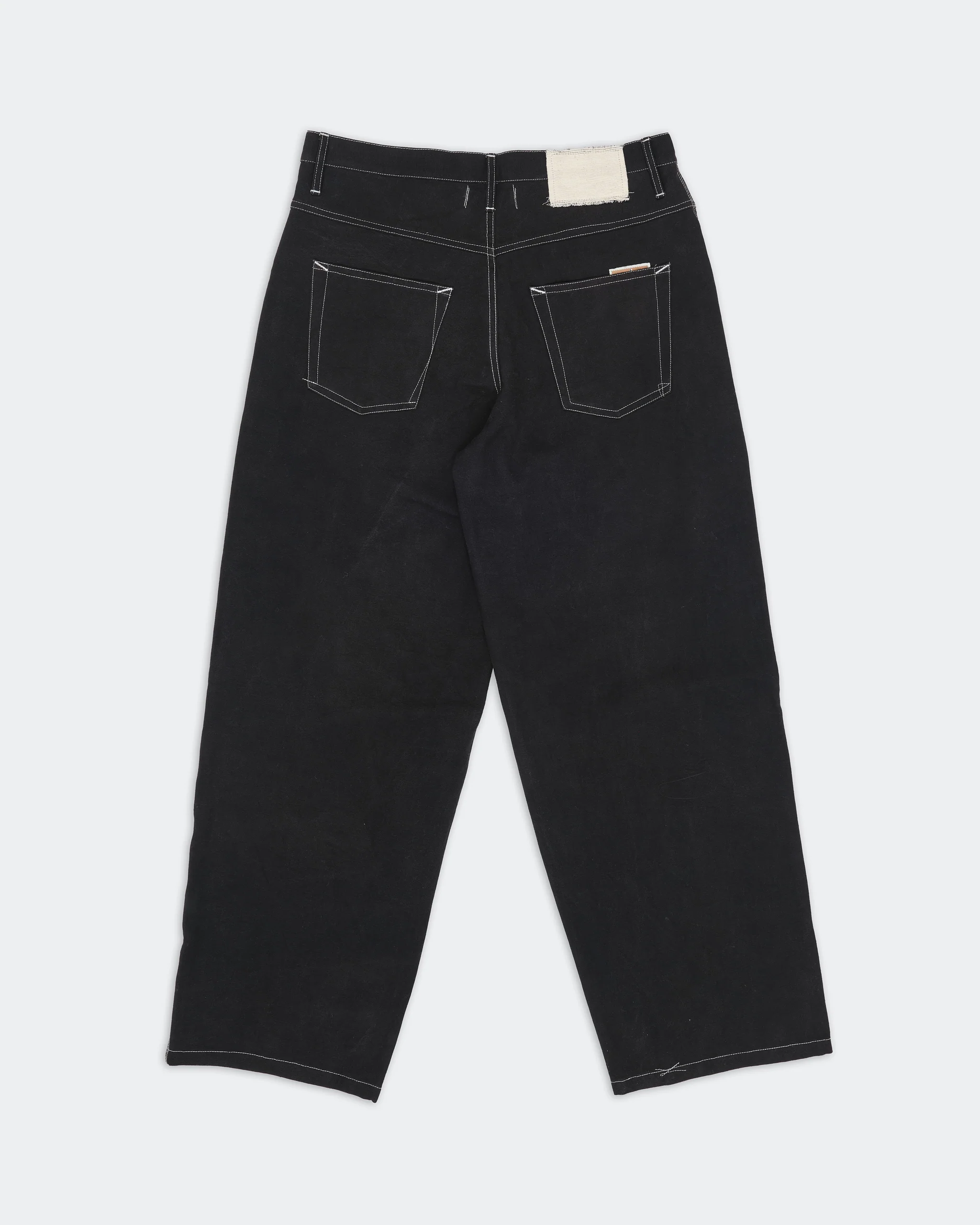 Poetry Pants - Black Wonky-Wear - Image 10