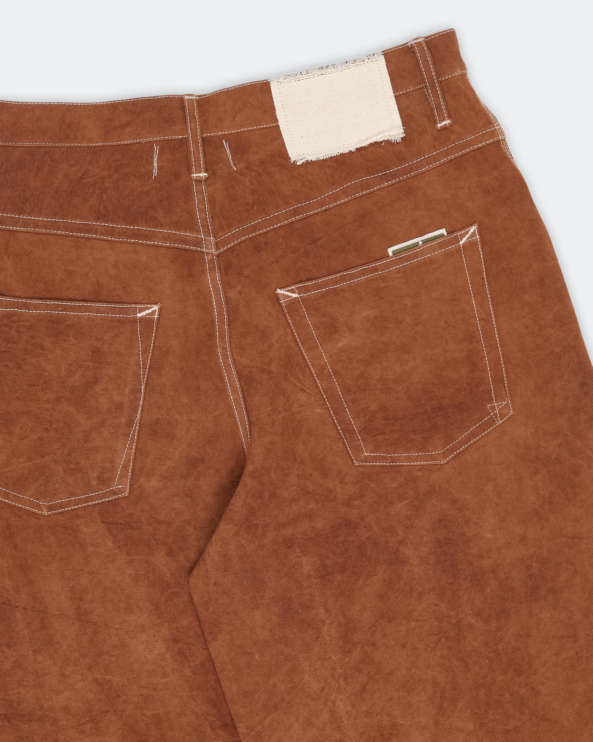 Poetry Pants - Brown Wonky-Wear - Image 7