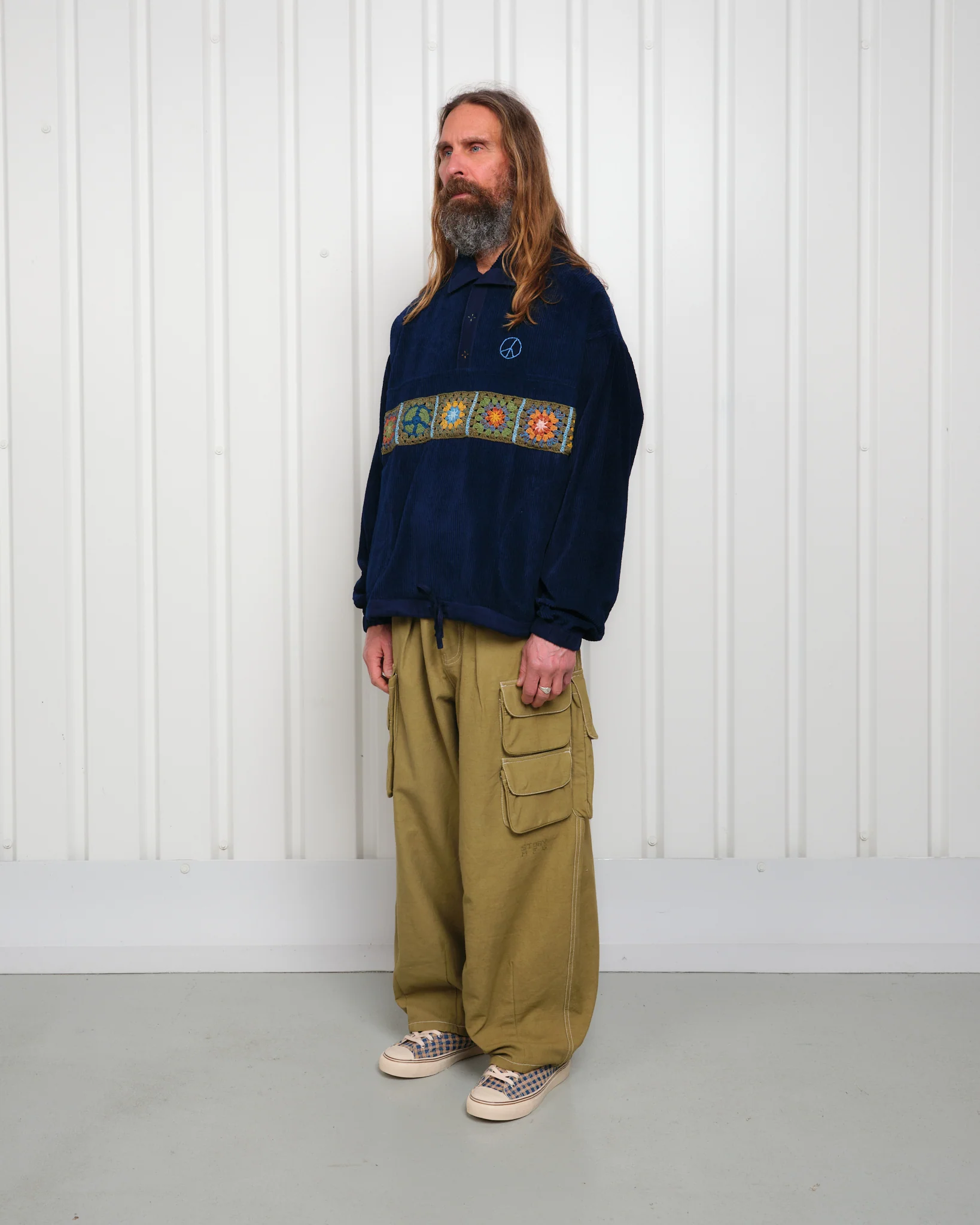 Polite Pullover - Indigo Corduroy - Image 3