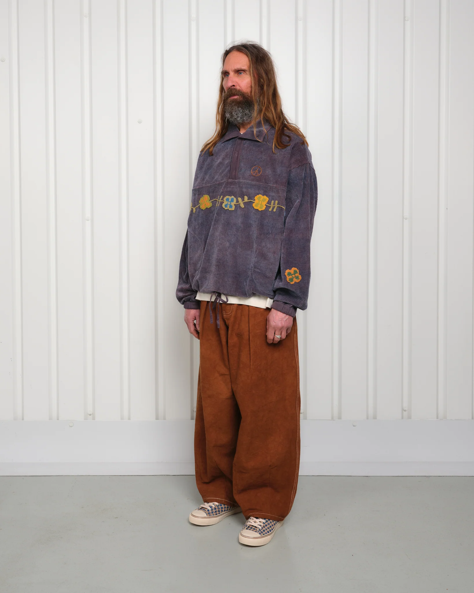 Polite Pullover - Purple Corduroy - Image 3