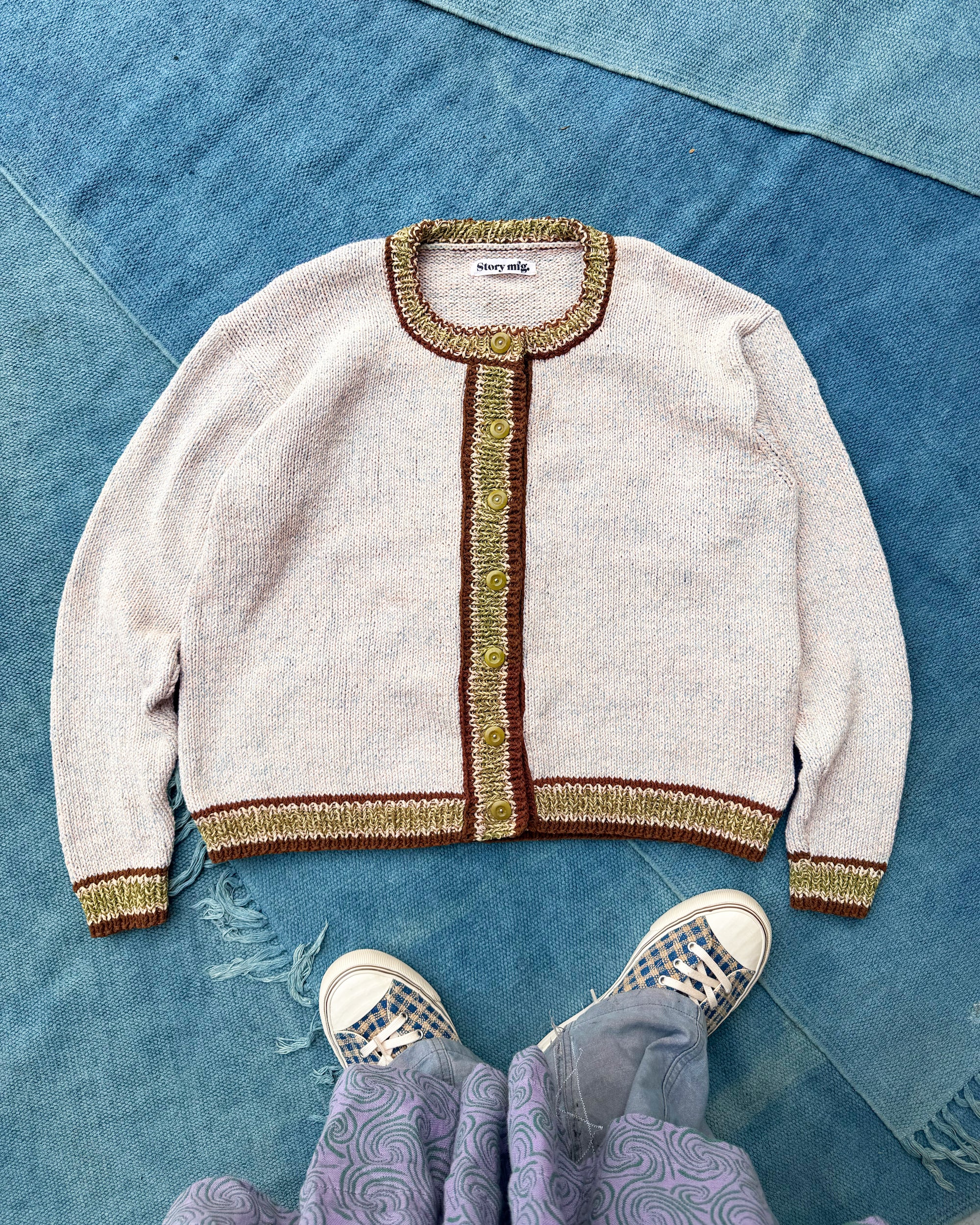 Root Knit Cardigan - Blush - Image 3