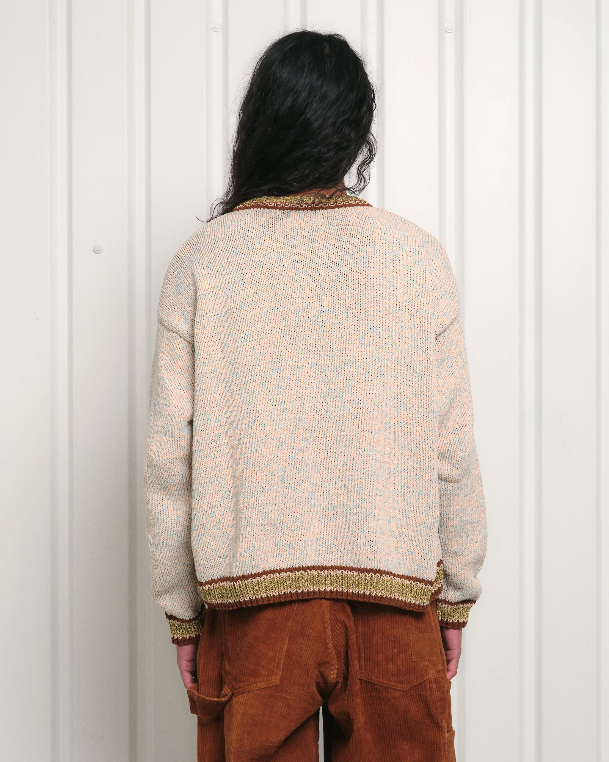 Root Knit Cardigan - Blush - Image 8