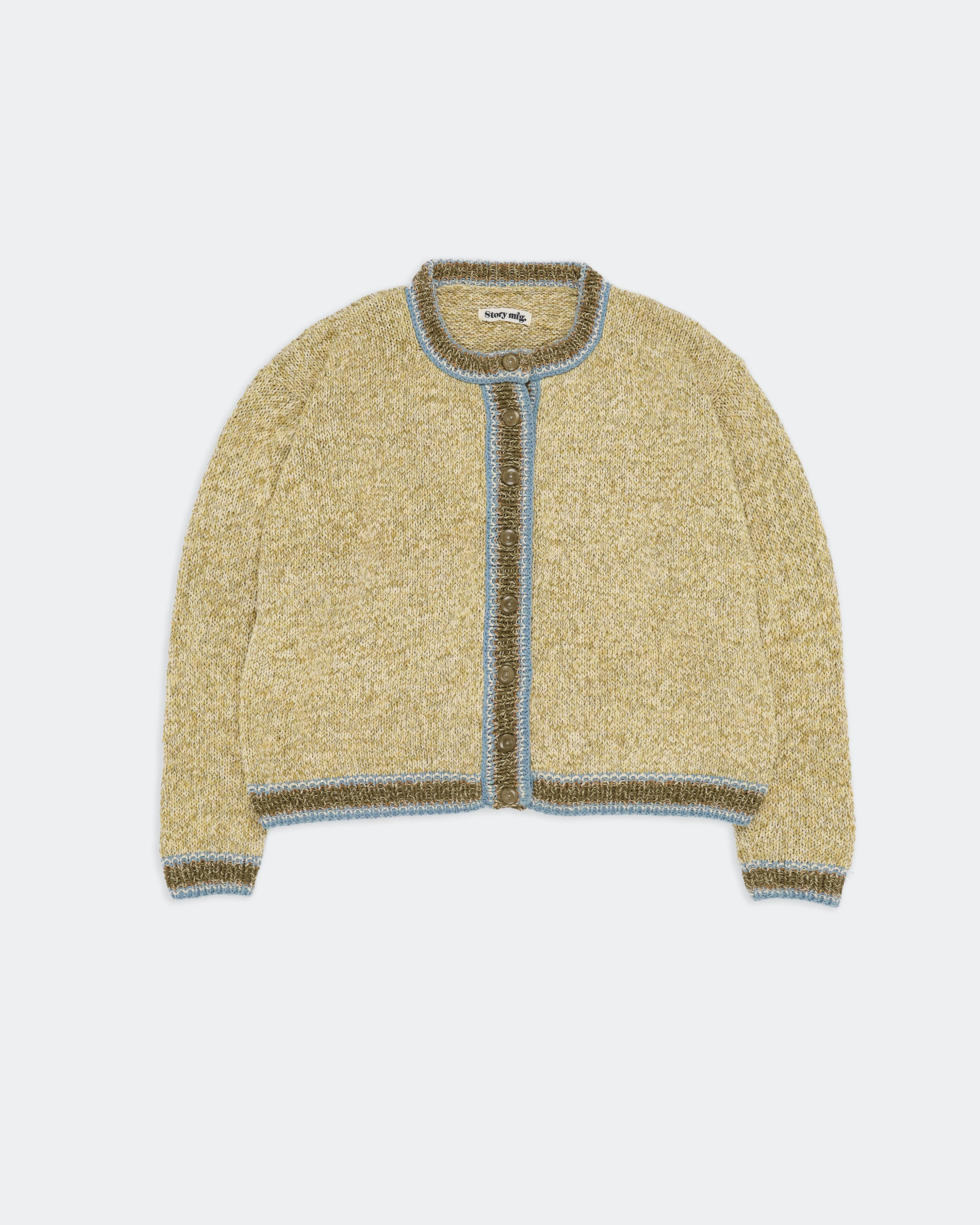 Root Knit Cardigan - Kelp - Image 3