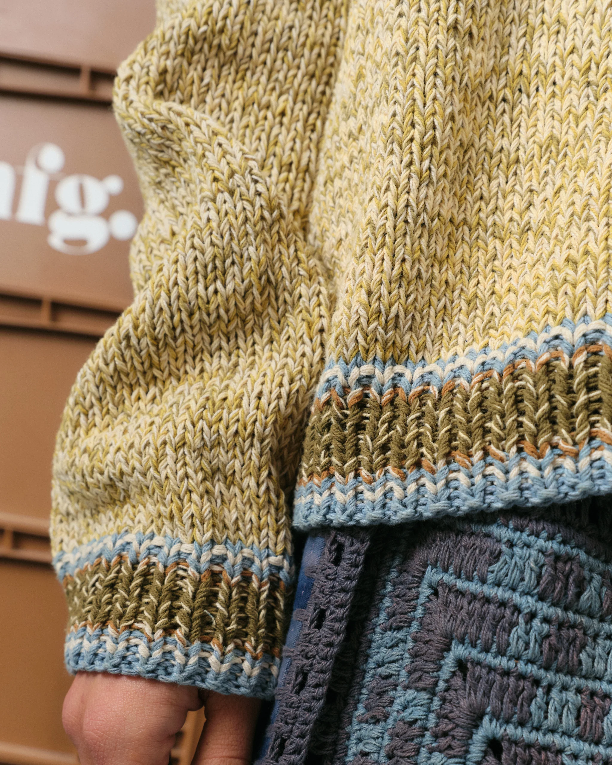 Root Knit Cardigan - Kelp - Image 4
