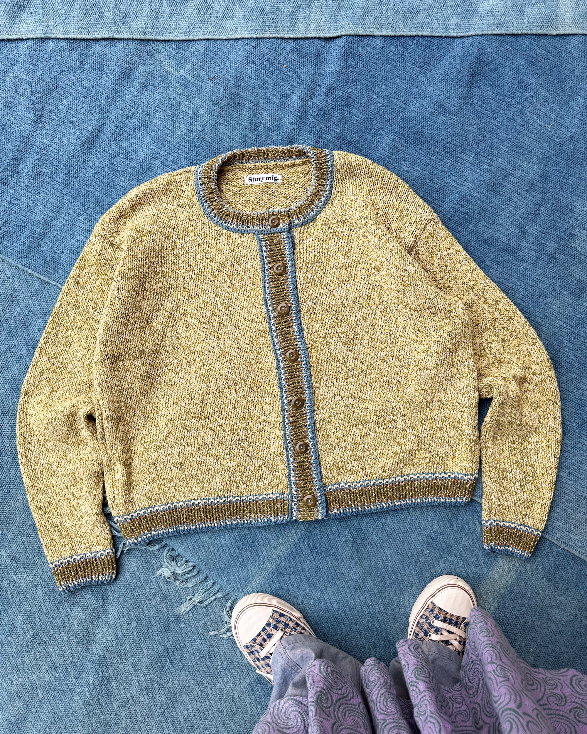 Root Knit Cardigan - Kelp - Image 5