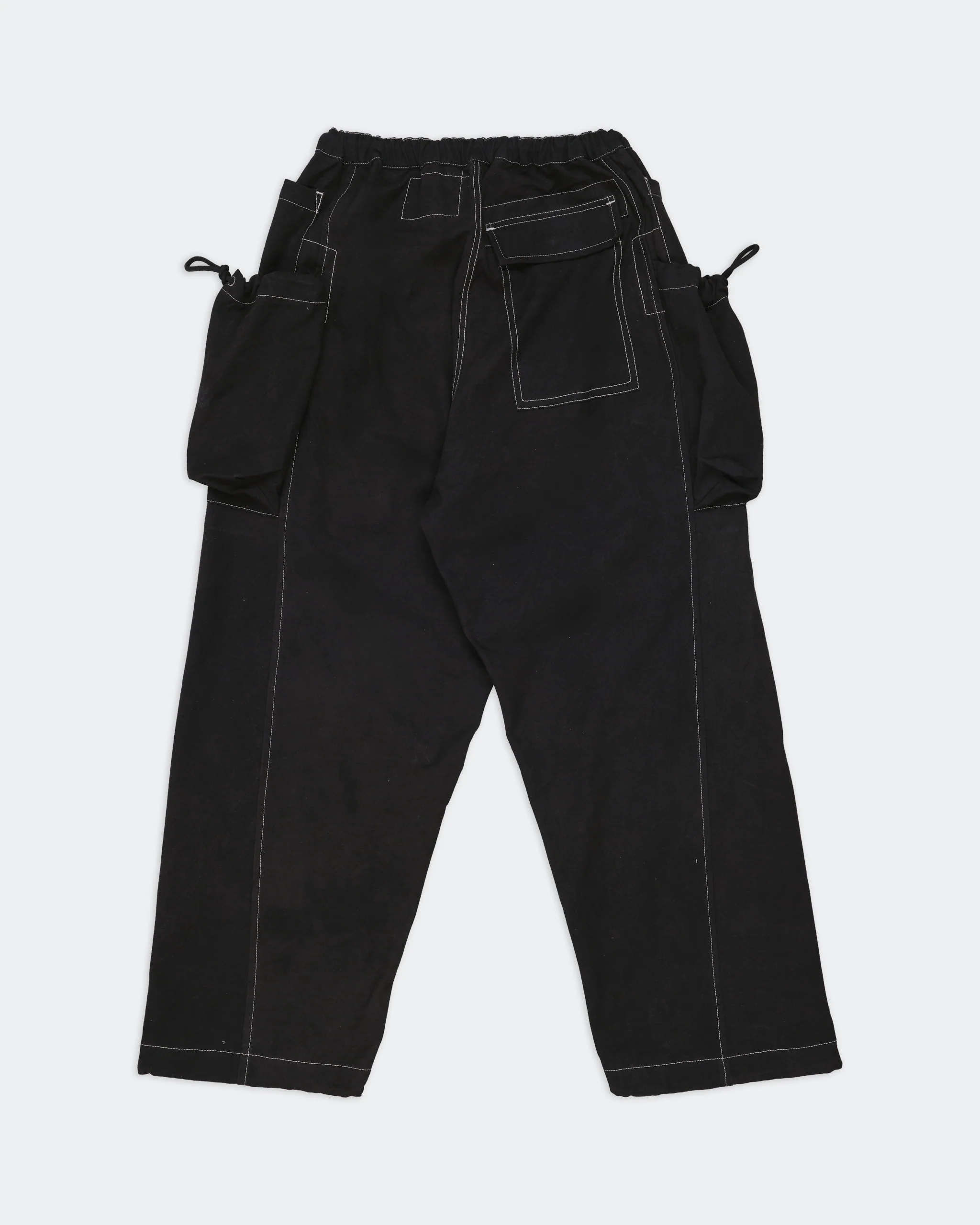 Salt Pants - Black Slub Contrast - Image 6