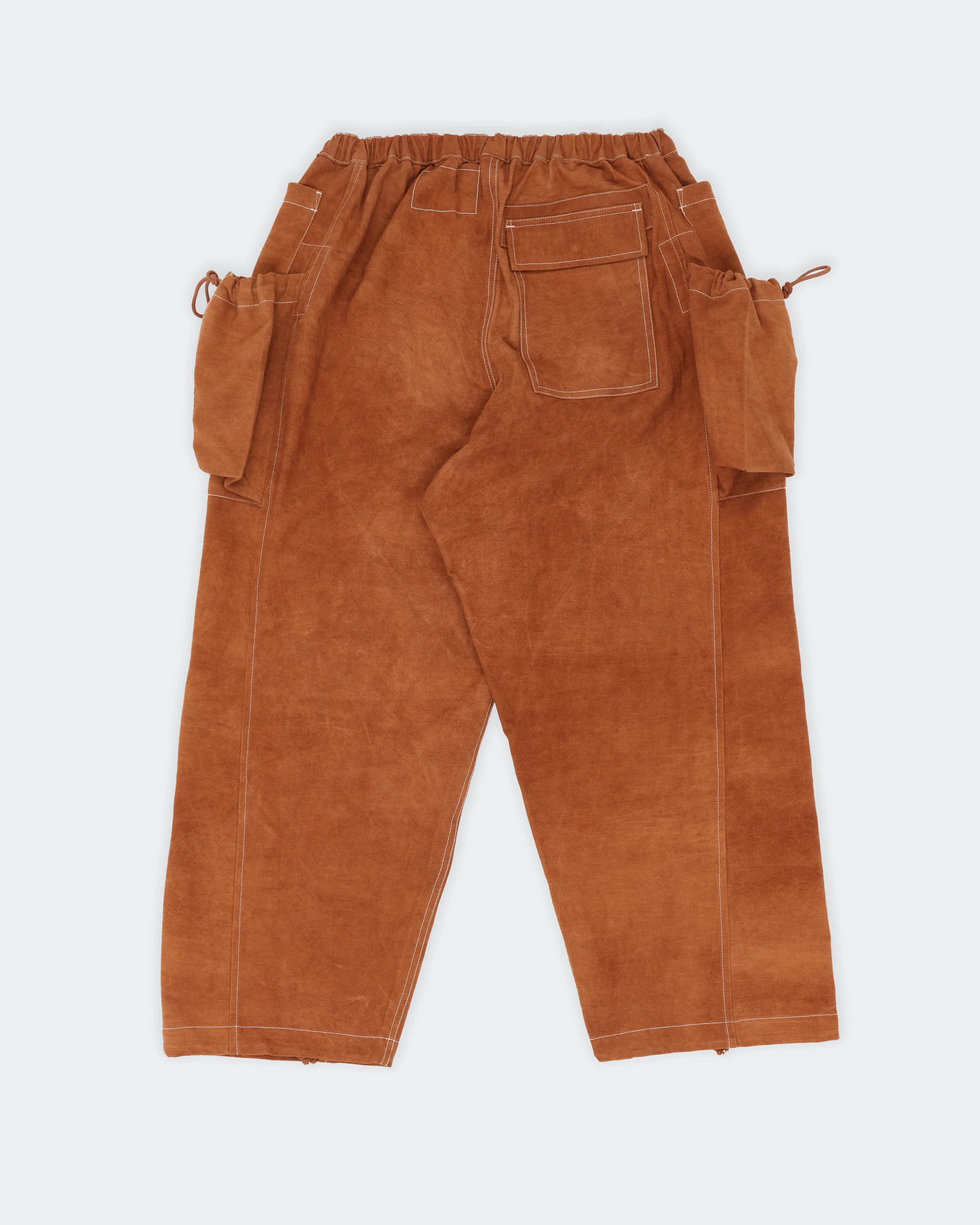 Salt Pants - Brown Contrast Slub - Image 5