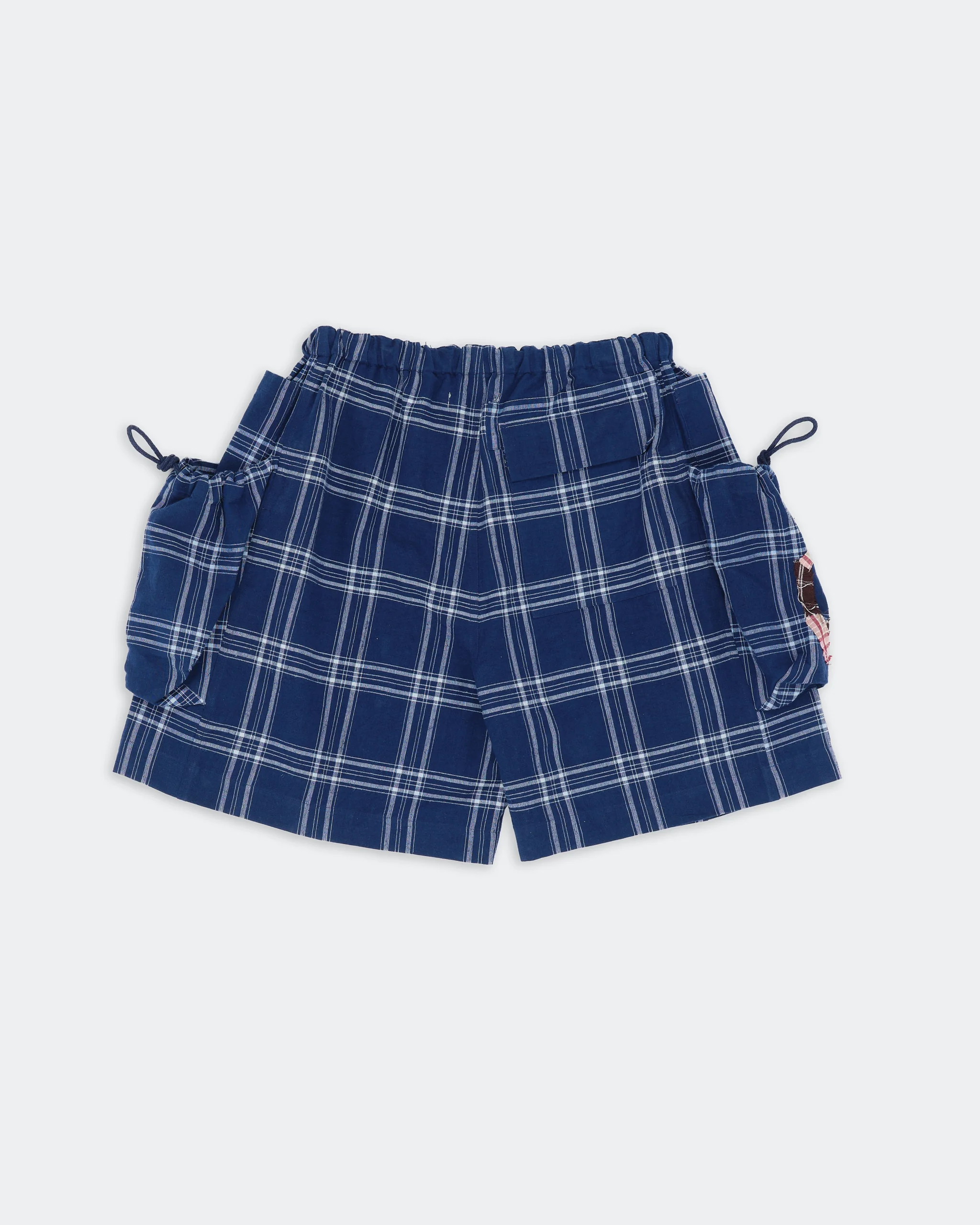 Salt Shorts - Checked Peace Patchwork - Image 6
