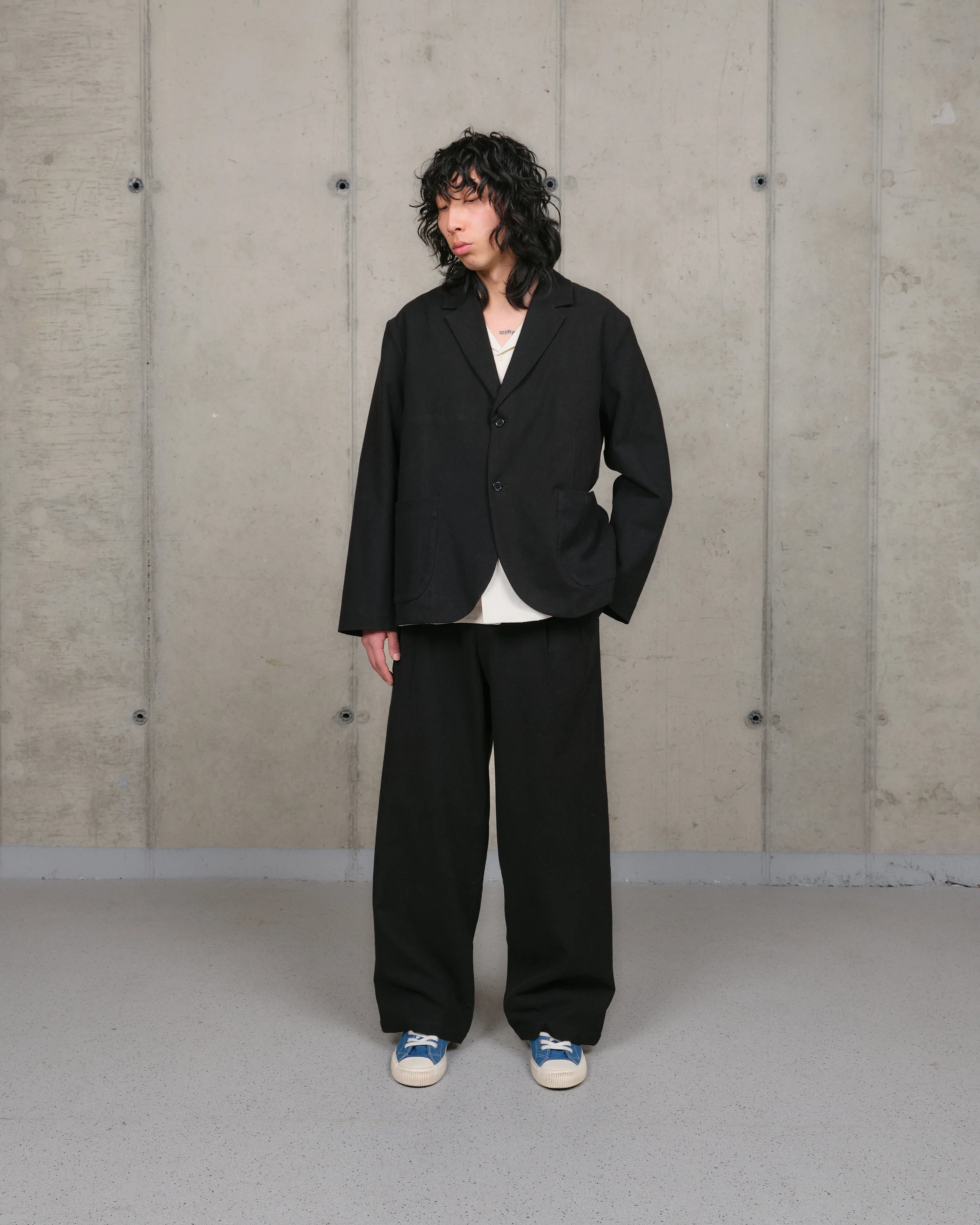 Shale Jacket - Black Slub - Image 4
