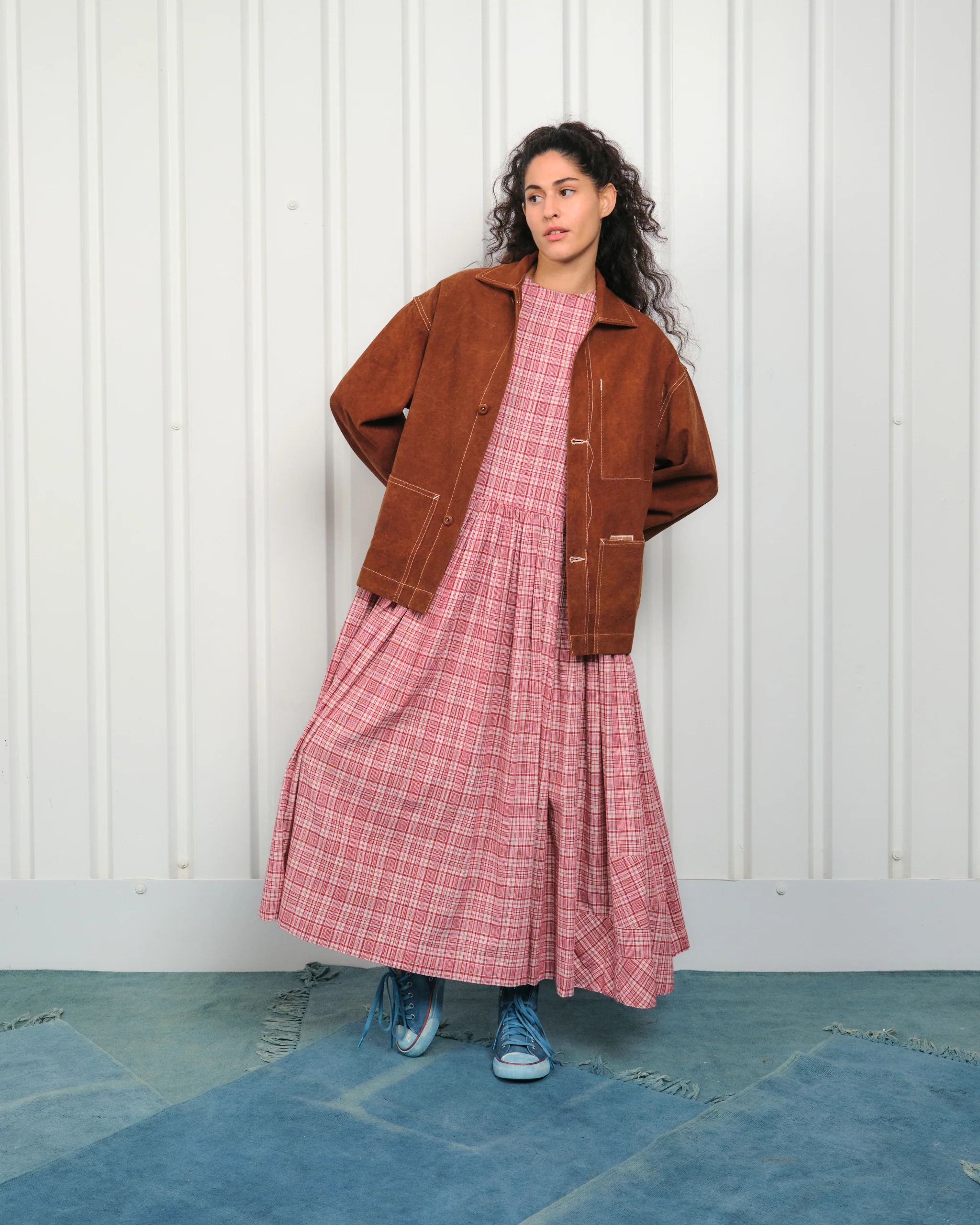 Short on Time Jacket - Brown Wonky-Wear - Image 2