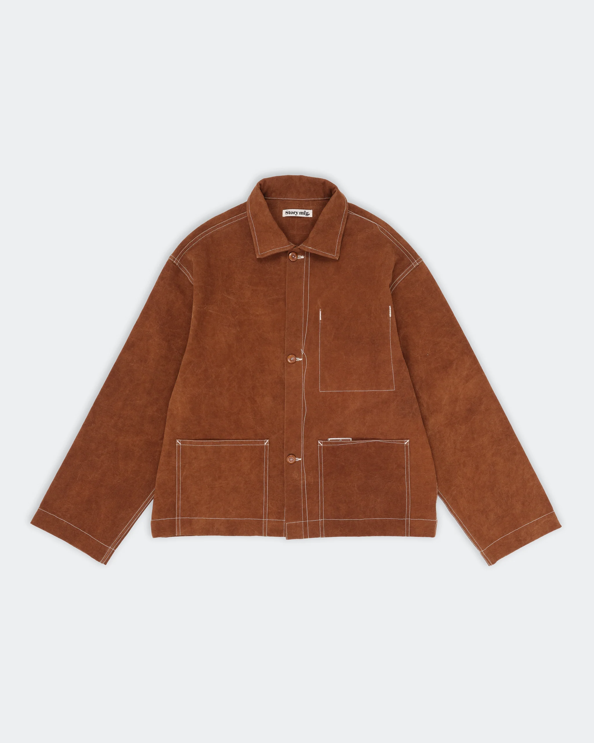 Short on Time Jacket - Brown Wonky-Wear - Image 3