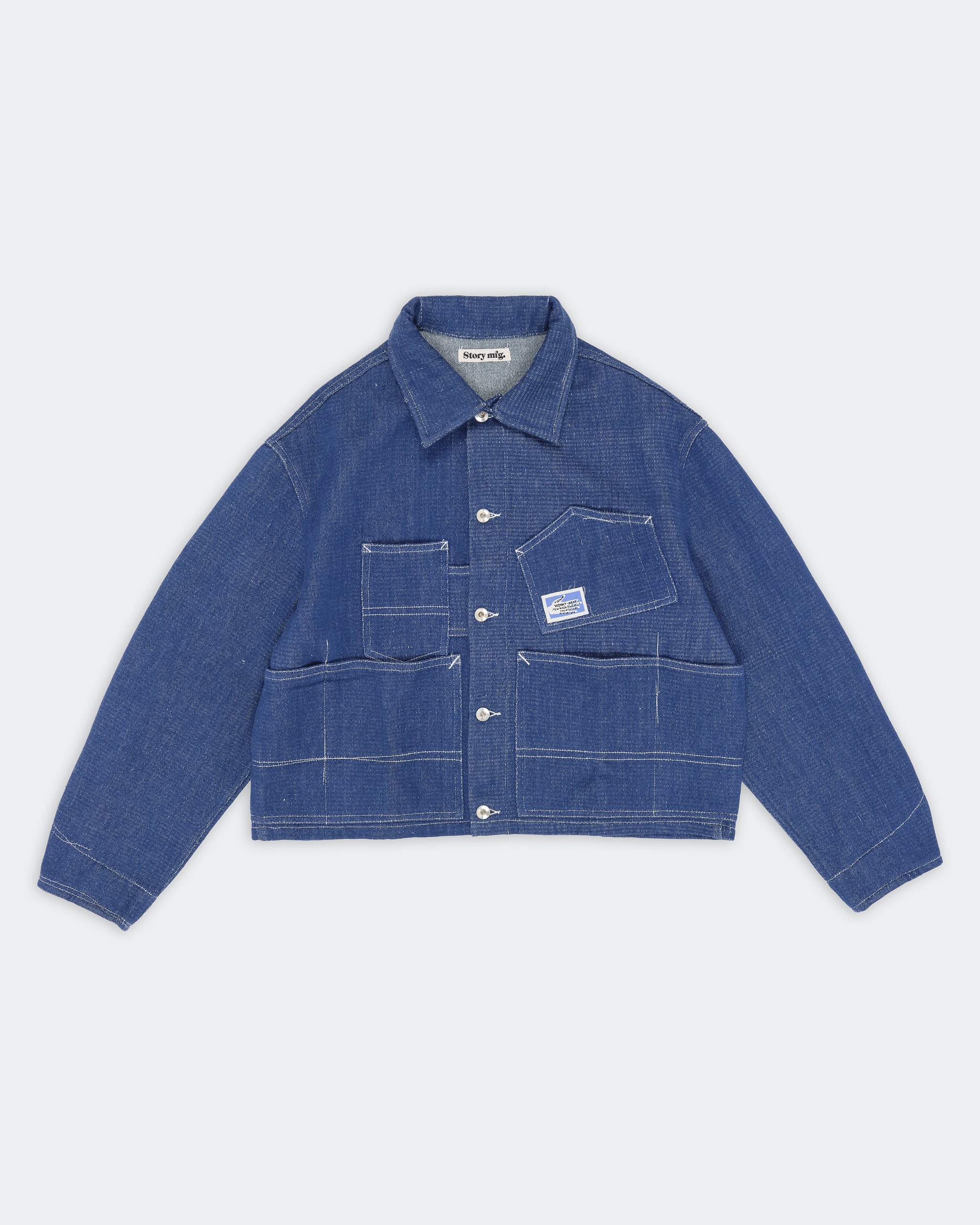 Station Jacket - Handloom Selvedge Denim - Image 3