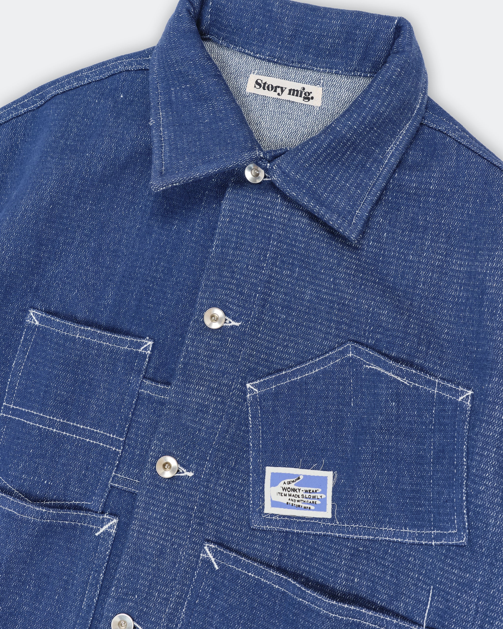 Station Jacket - Handloom Selvedge Denim - Image 4