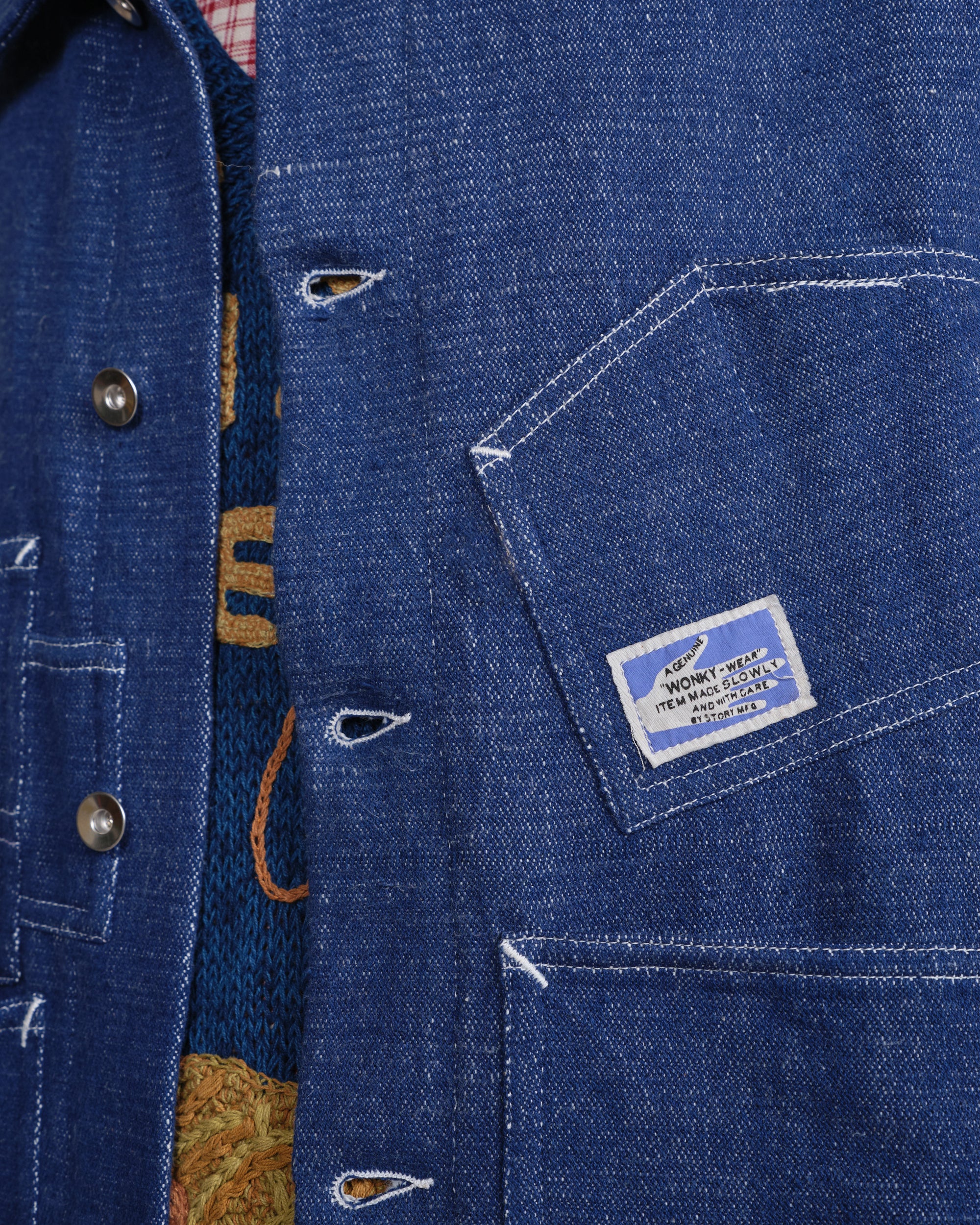 Station Jacket - Handloom Selvedge Denim - Image 5